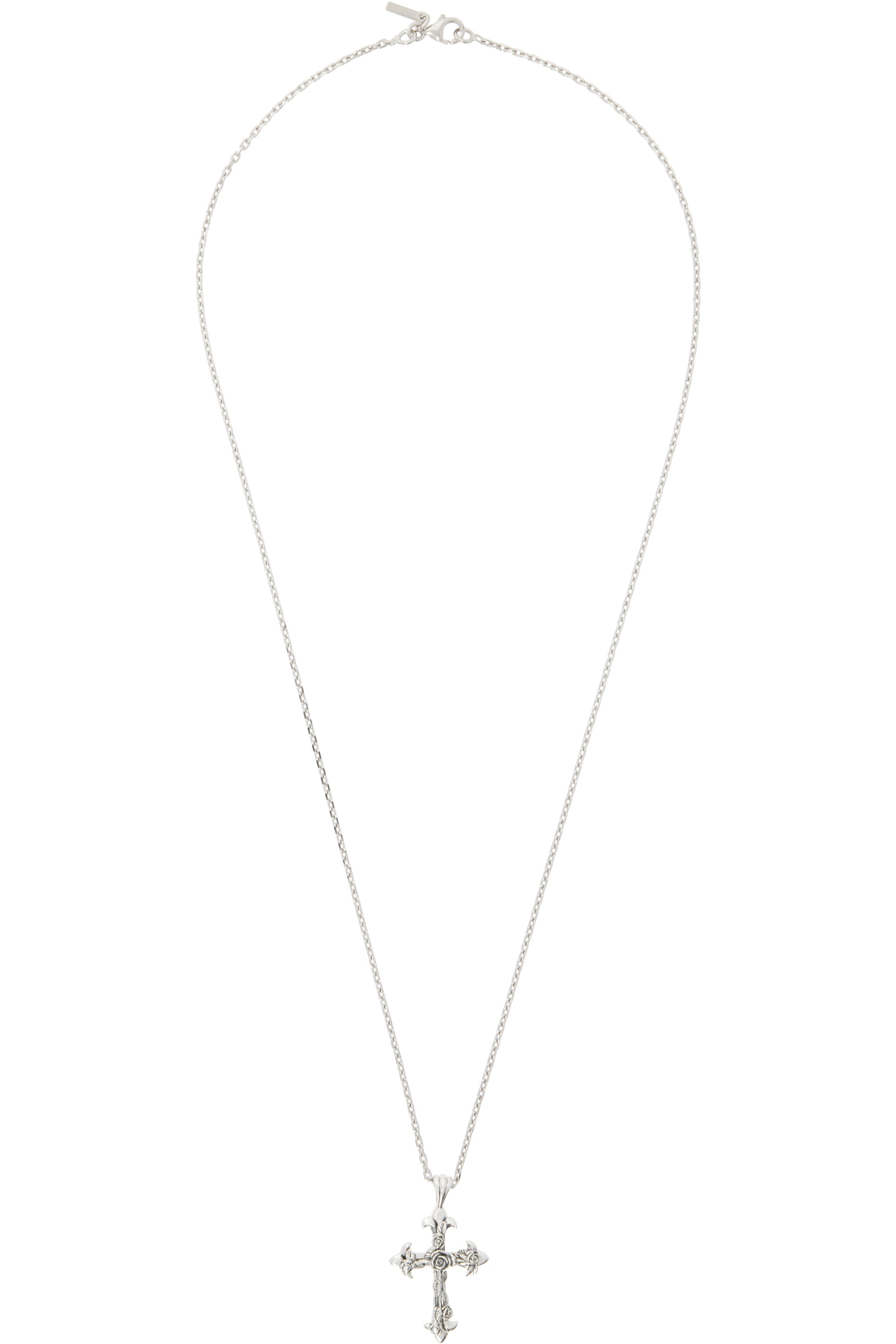 Emanuele Bicocchi - Rose Cross Necklace