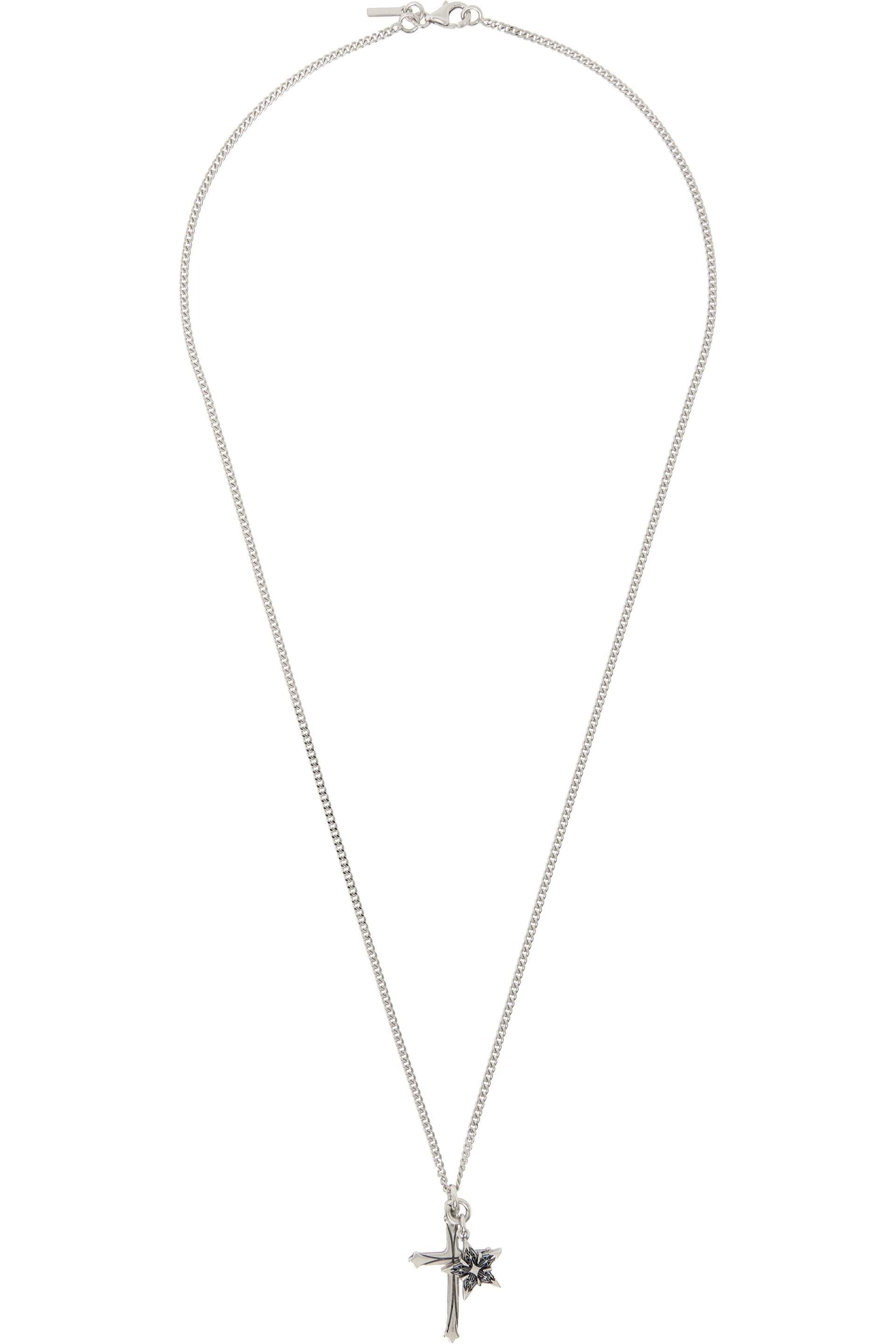 Emanuele Bicocchi - Stella & Cross Pendant Necklace