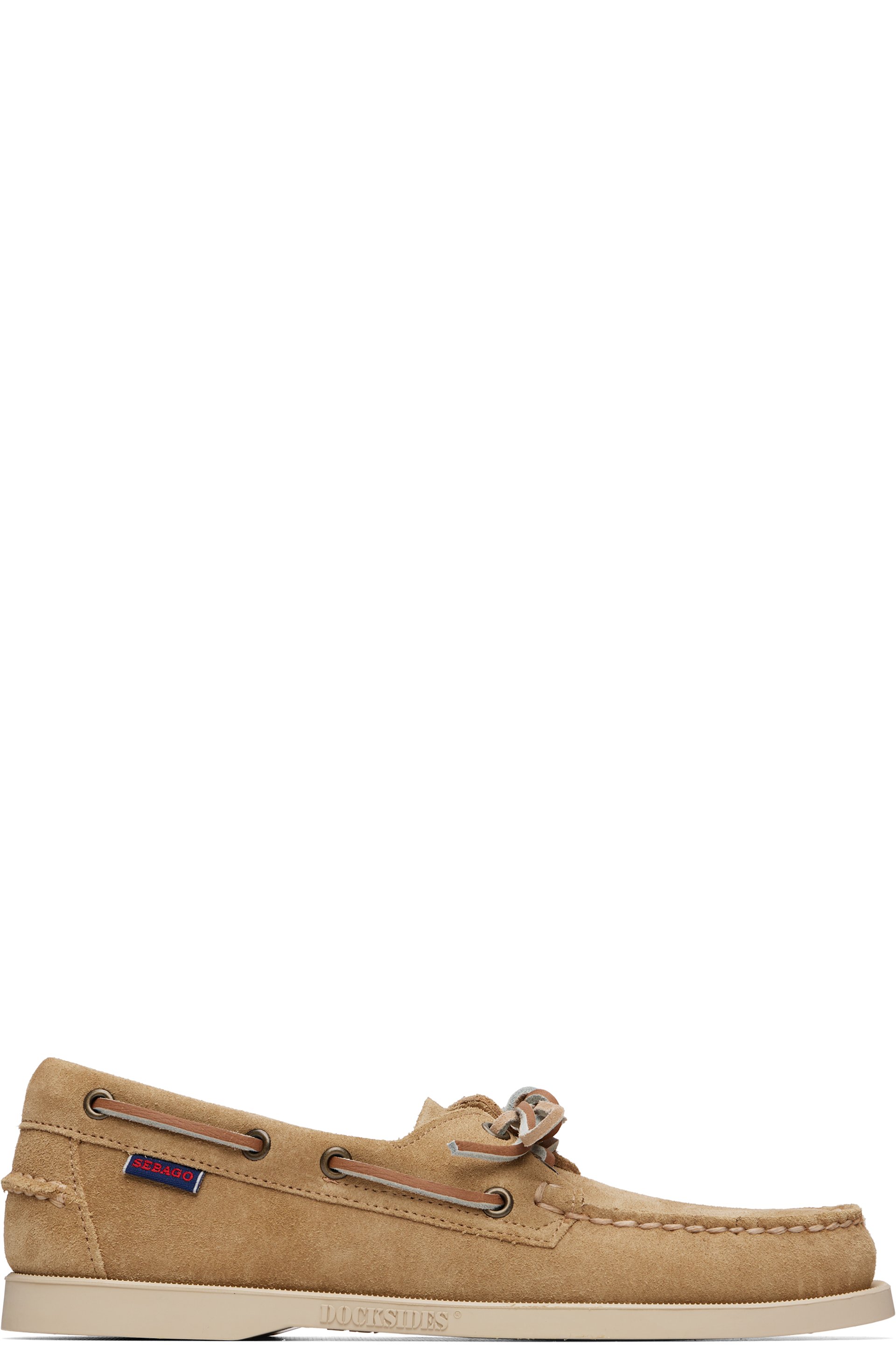 Sebago - Beige Portland Flesh Out Boat Shoes
