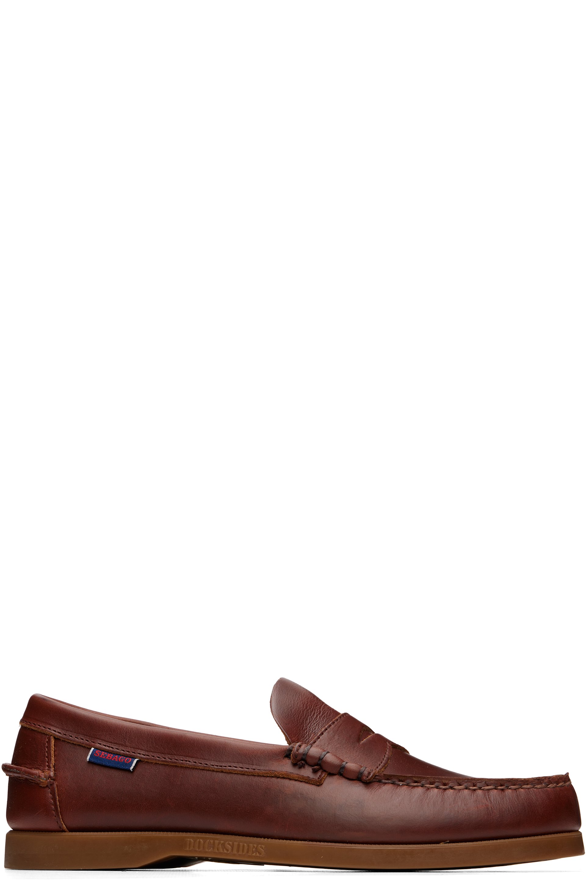 Sebago - Brown Dophin Waxed Loafers