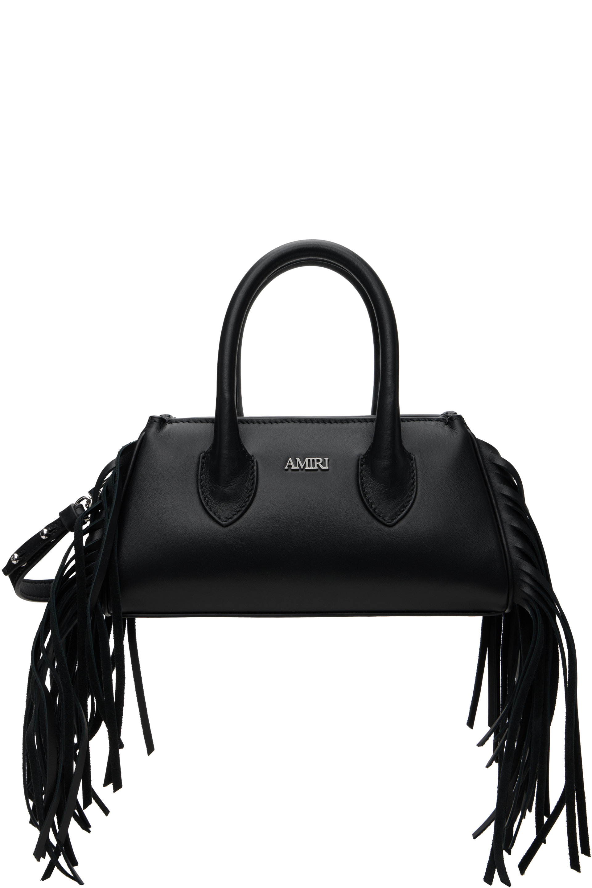 AMIRI - Black Fringe Micro Honey Bag