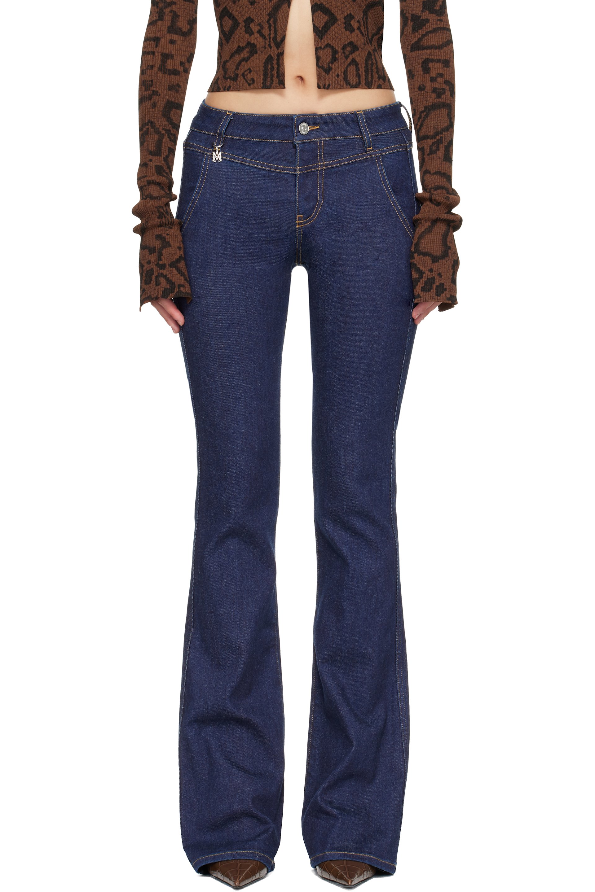 AMIRI - Blue Raw Jeans