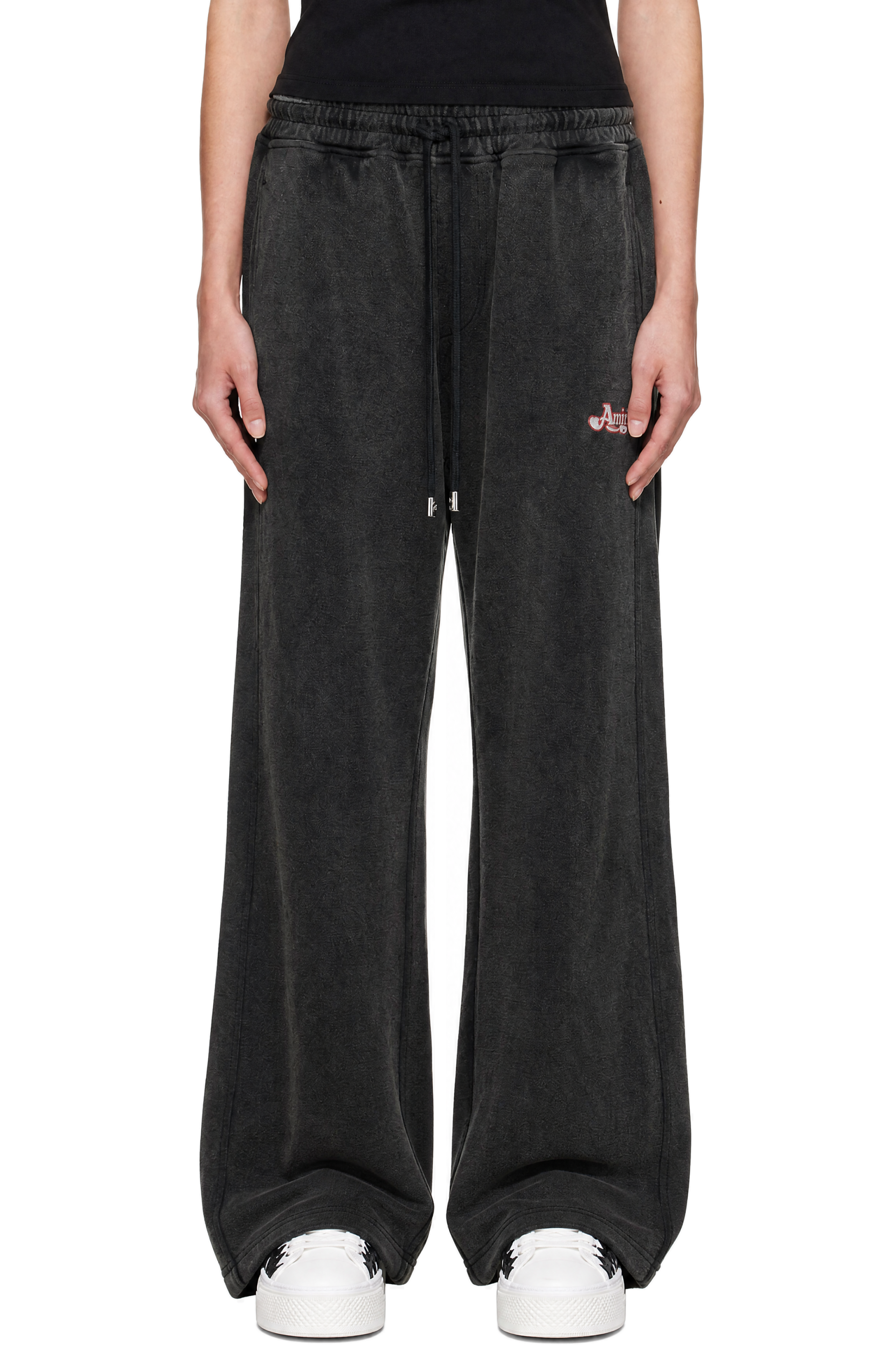 AMIRI - Gray Heart Sweatpants