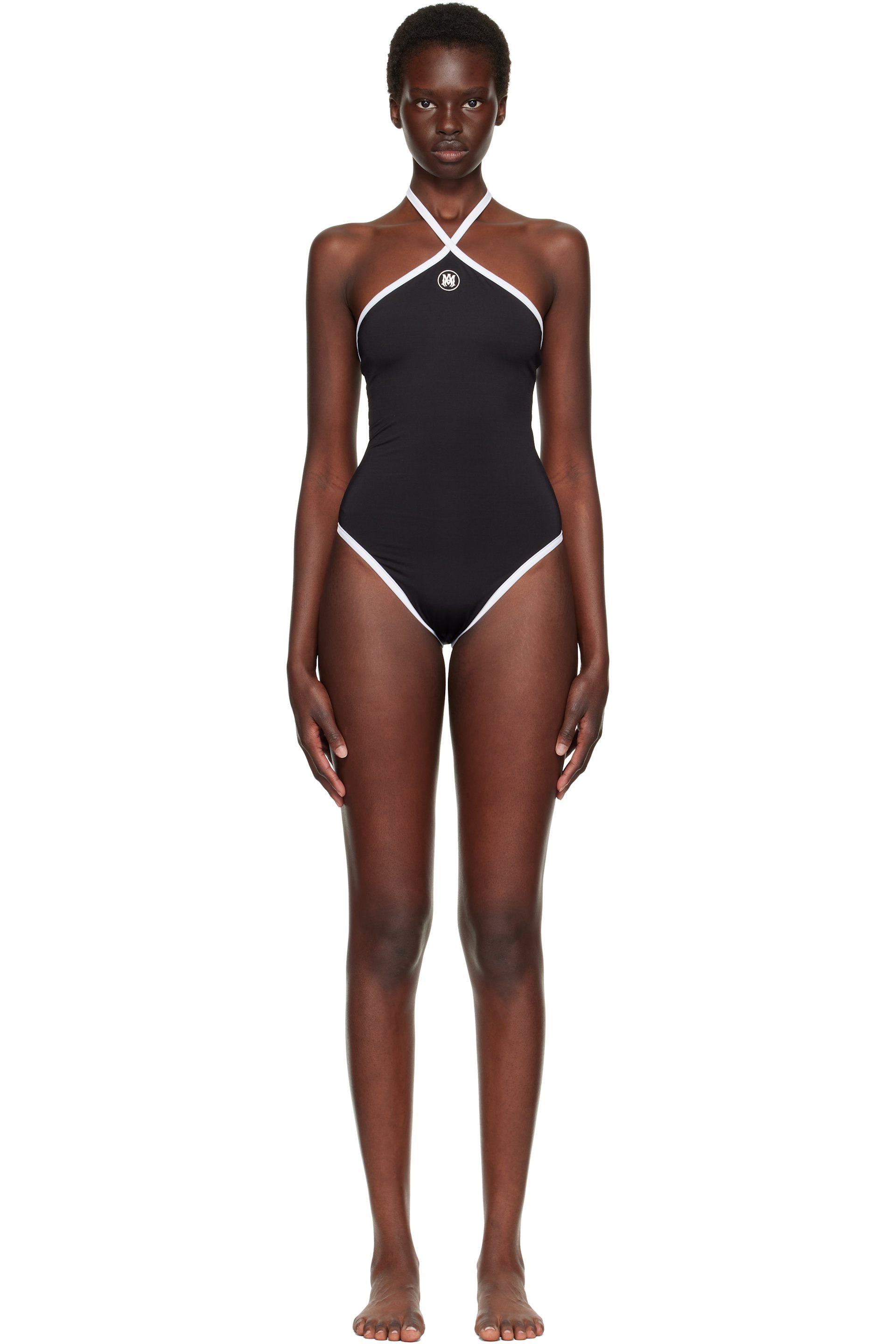 AMIRI - Black MA One Piece Swimsuit