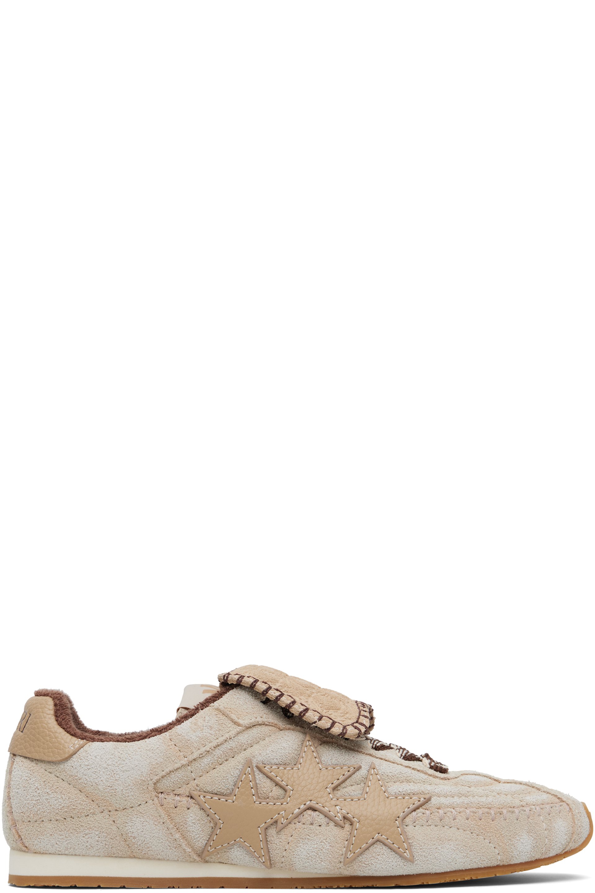 AMIRI - Beige Pacific Flat Sneakers