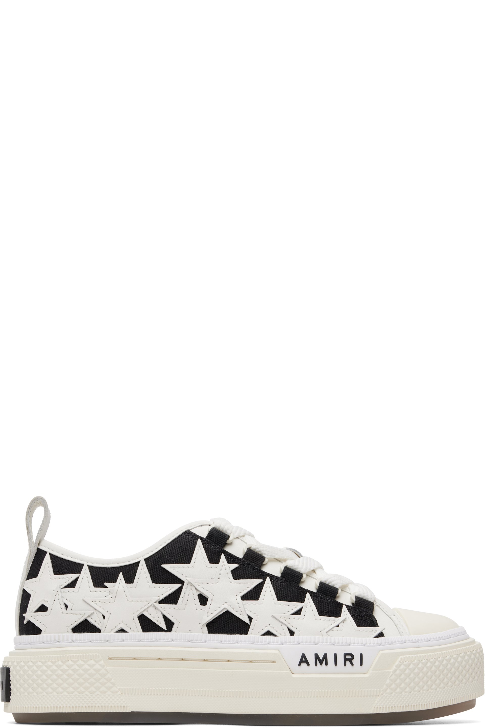 AMIRI - Black & White Stars Court Low Sneakers