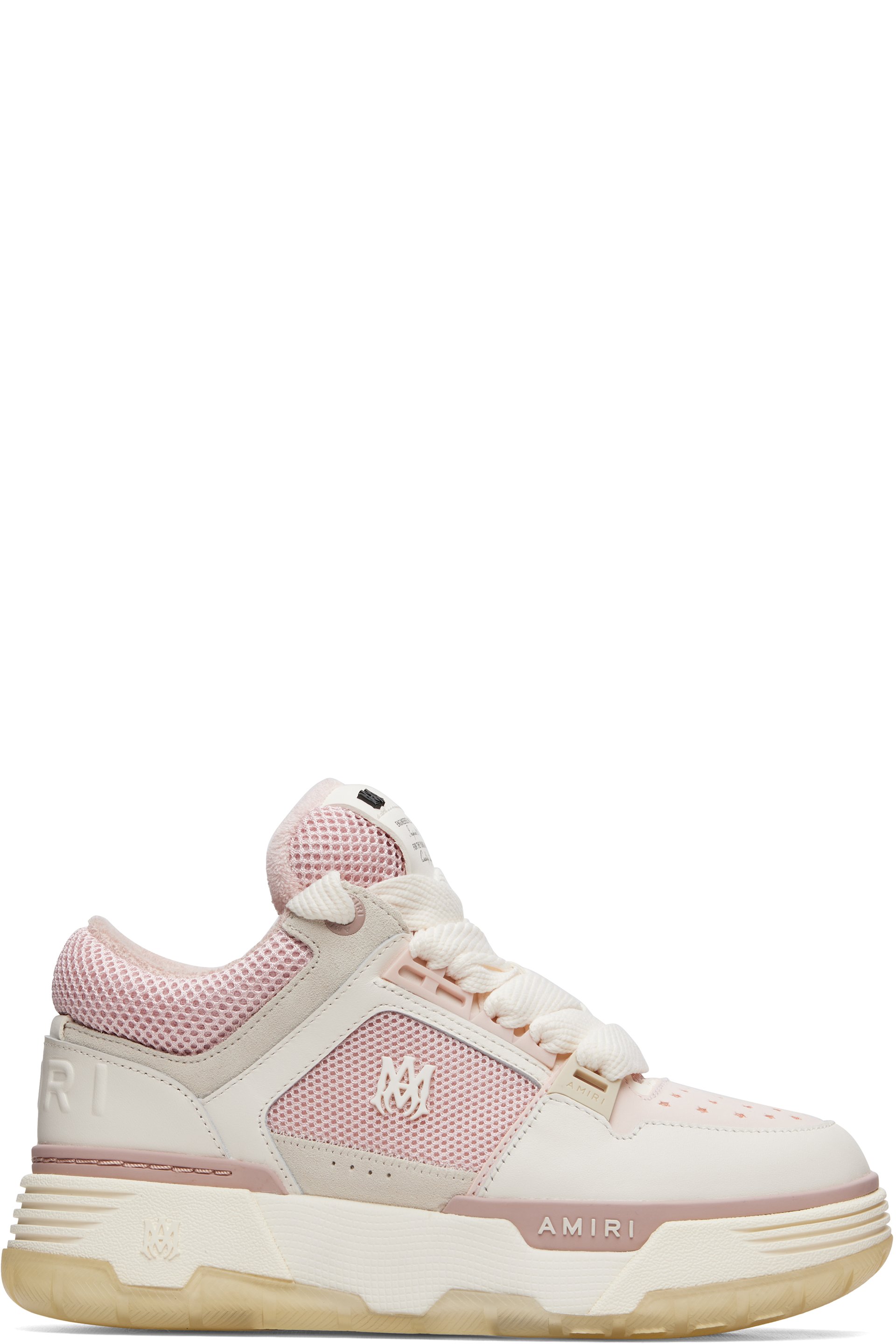 AMIRI - Pink & White MA-1 Sneakers
