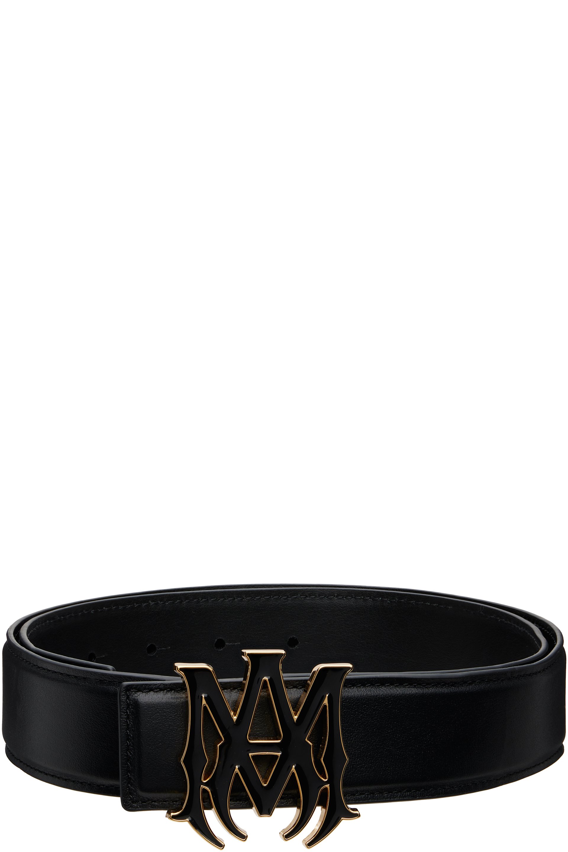 AMIRI - Black 'MA' Core Logo Belt