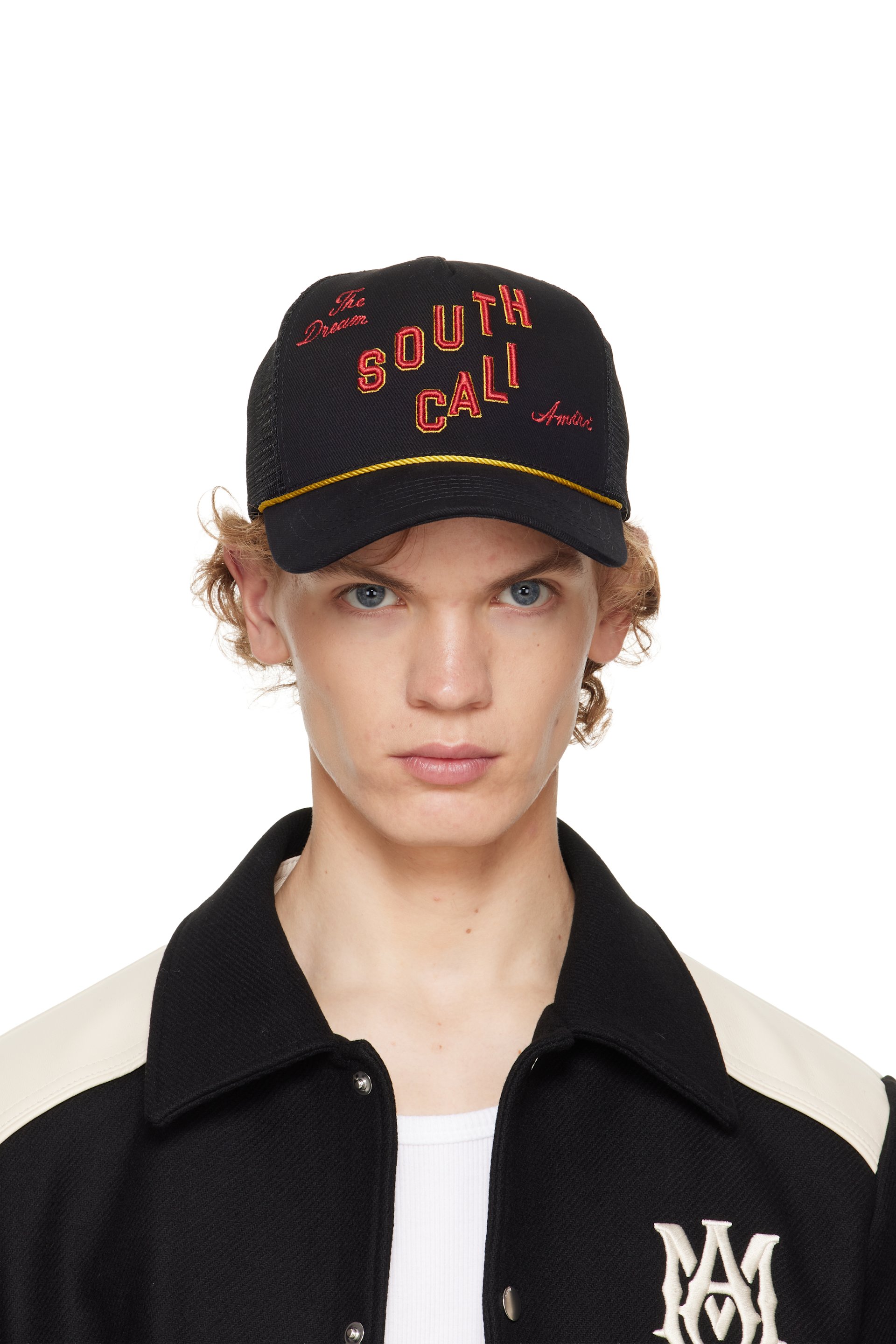 AMIRI - Black 'South Cali' Trucker Cap
