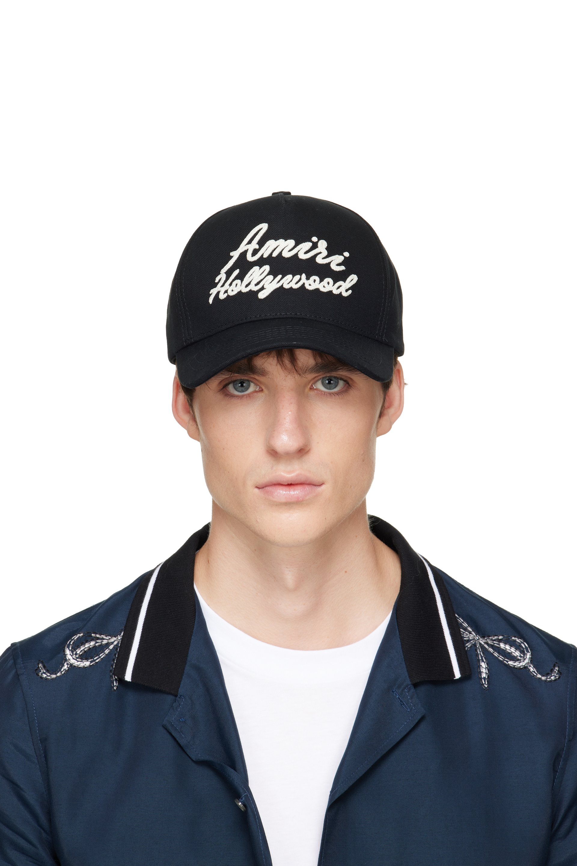 AMIRI - Black 'Amiri Hollywood' Canvas Cap