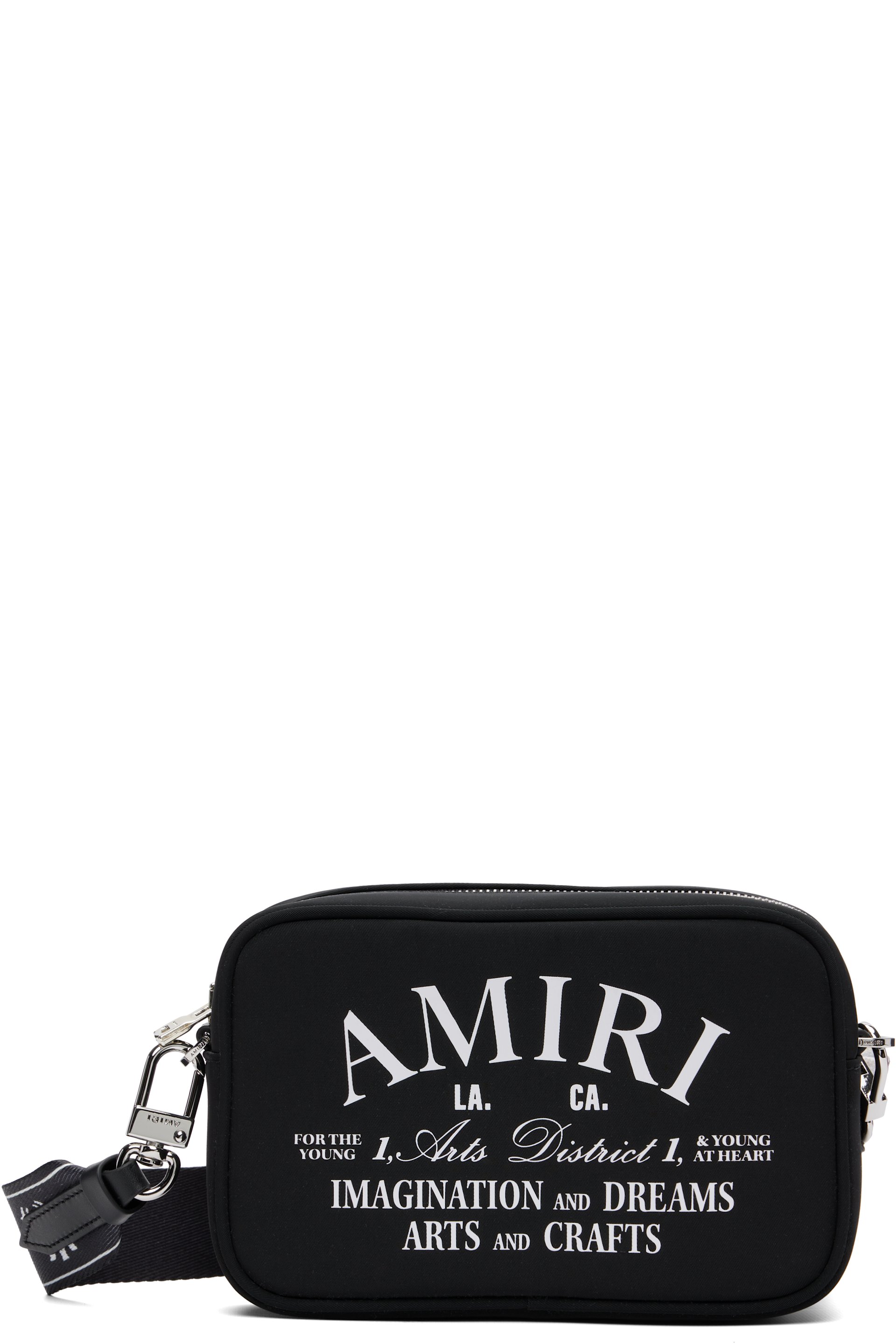 AMIRI - Black 'Arts District' Camera Bag