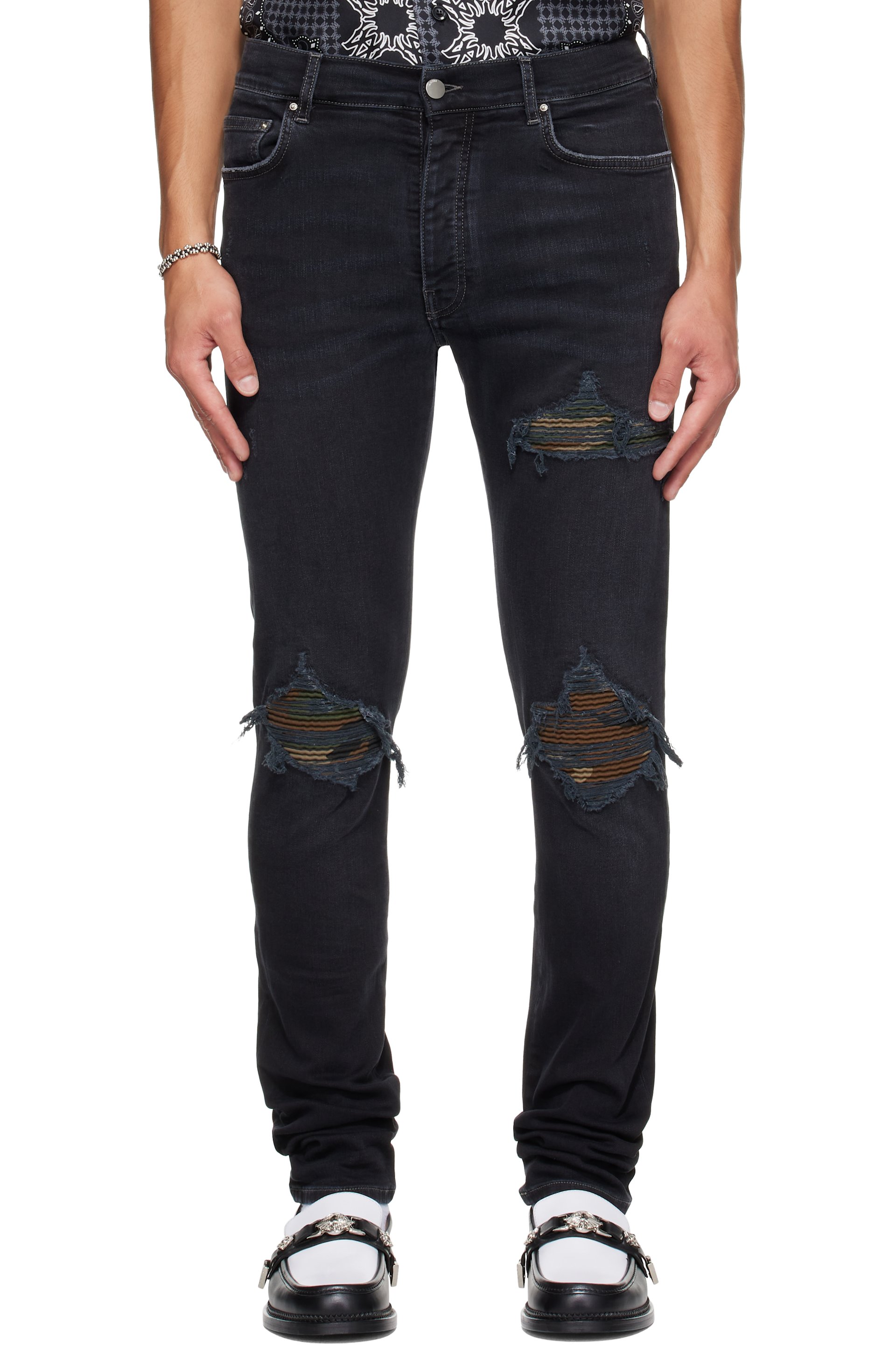 AMIRI - Black Camo MX1 Jeans