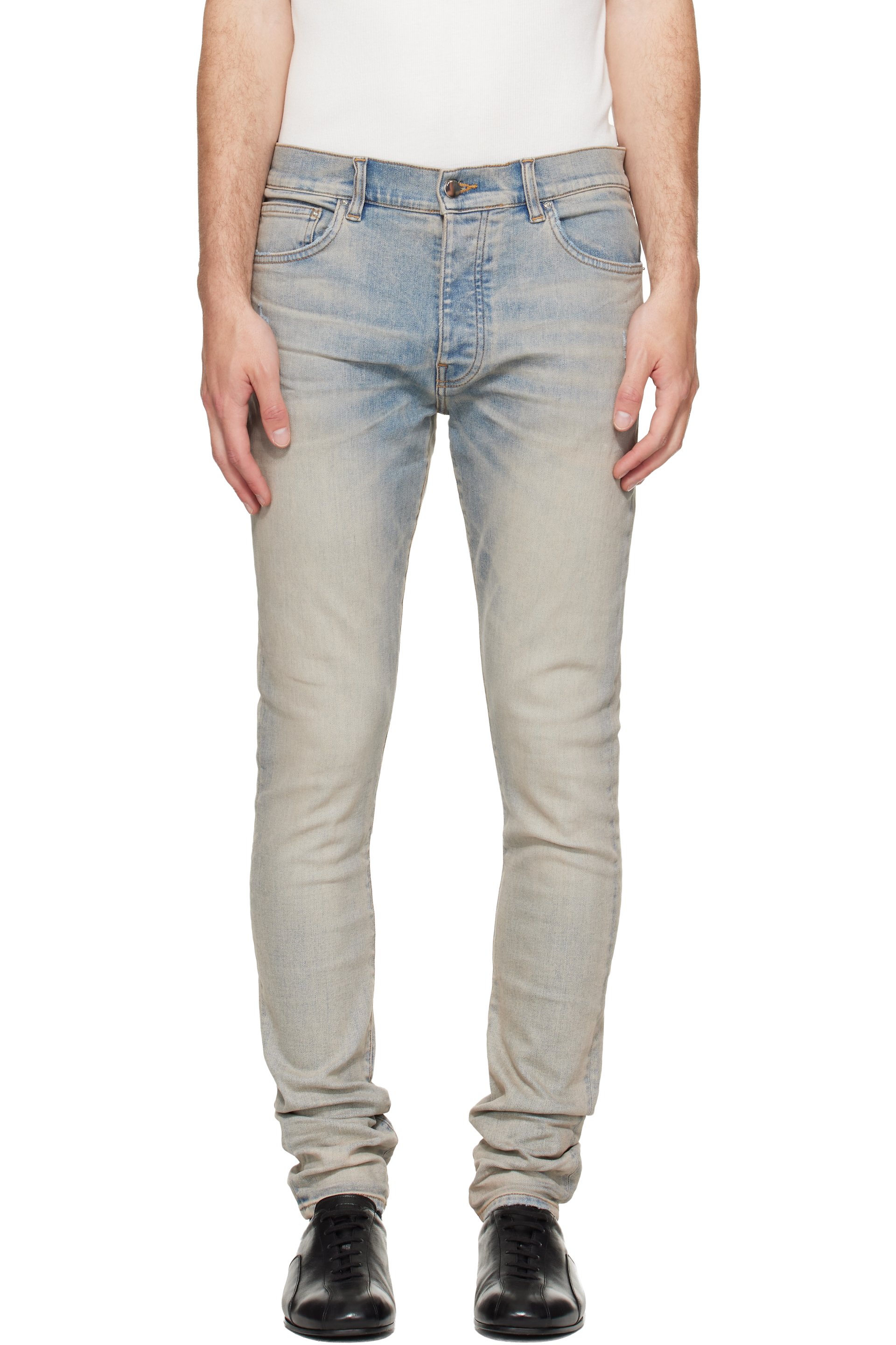 AMIRI - Blue Stack Jeans