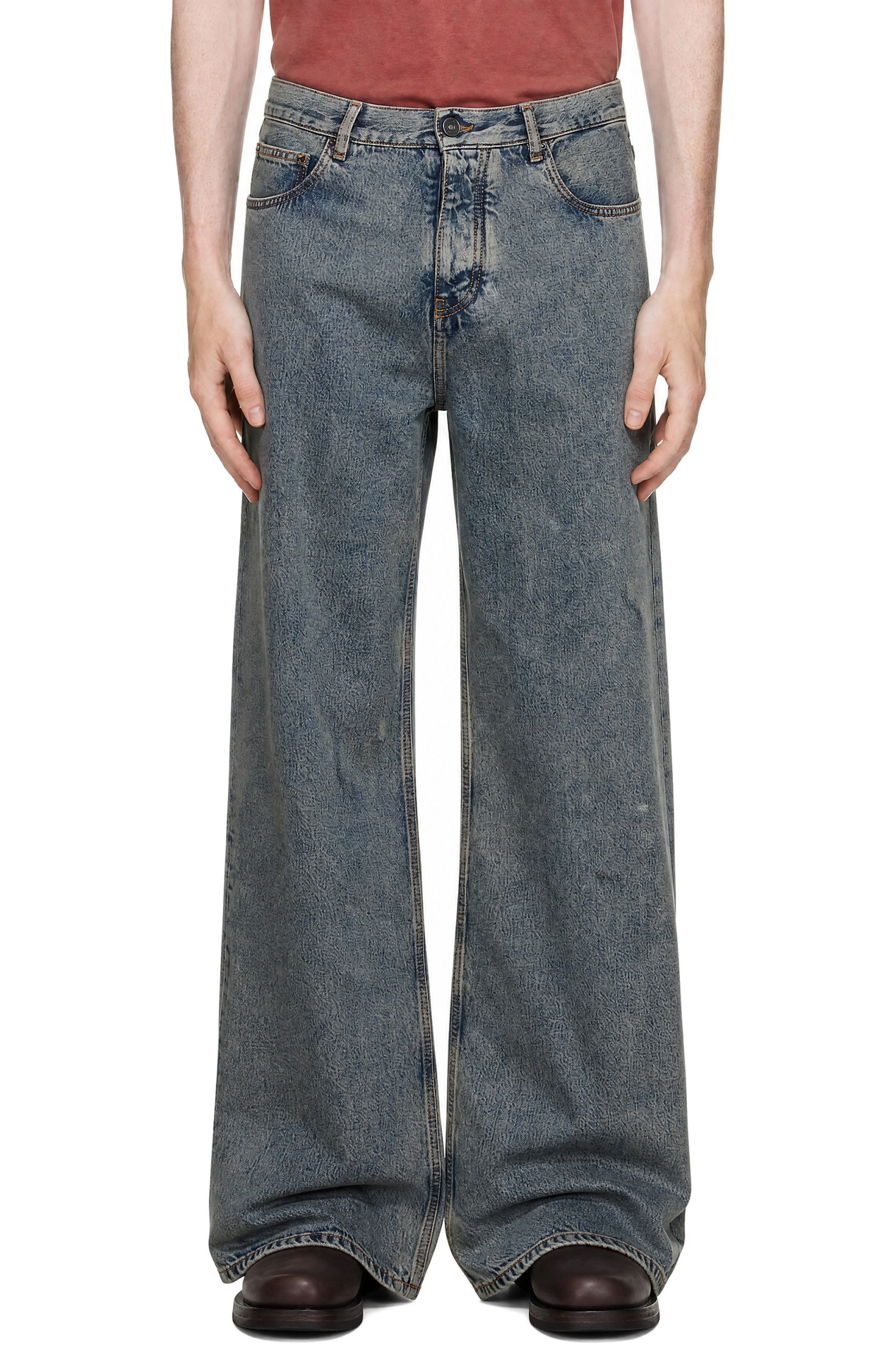 AMIRI - Blue Loose Fit Jeans