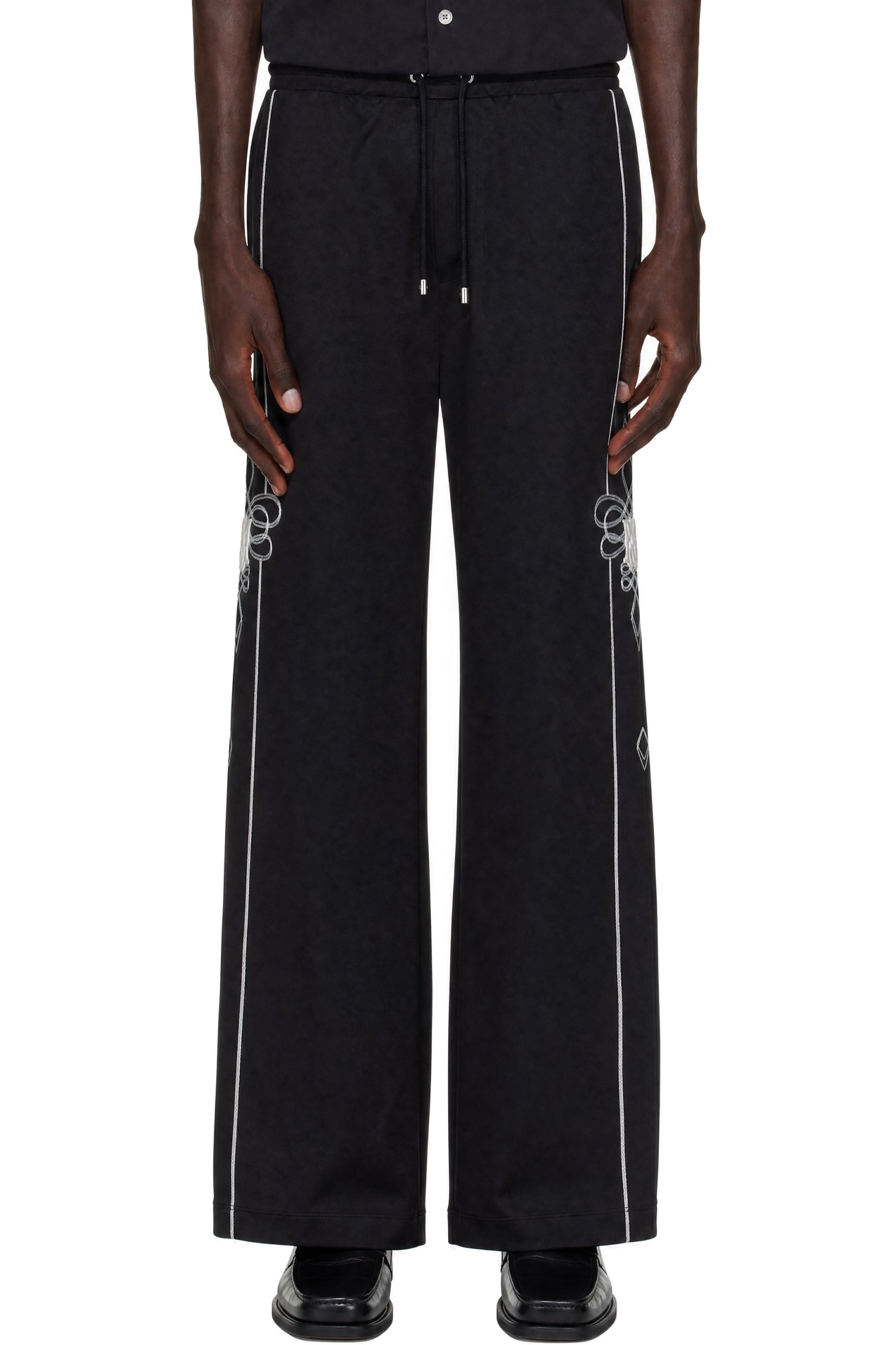 AMIRI - Black 'AMIRI' Lasso Track Pants