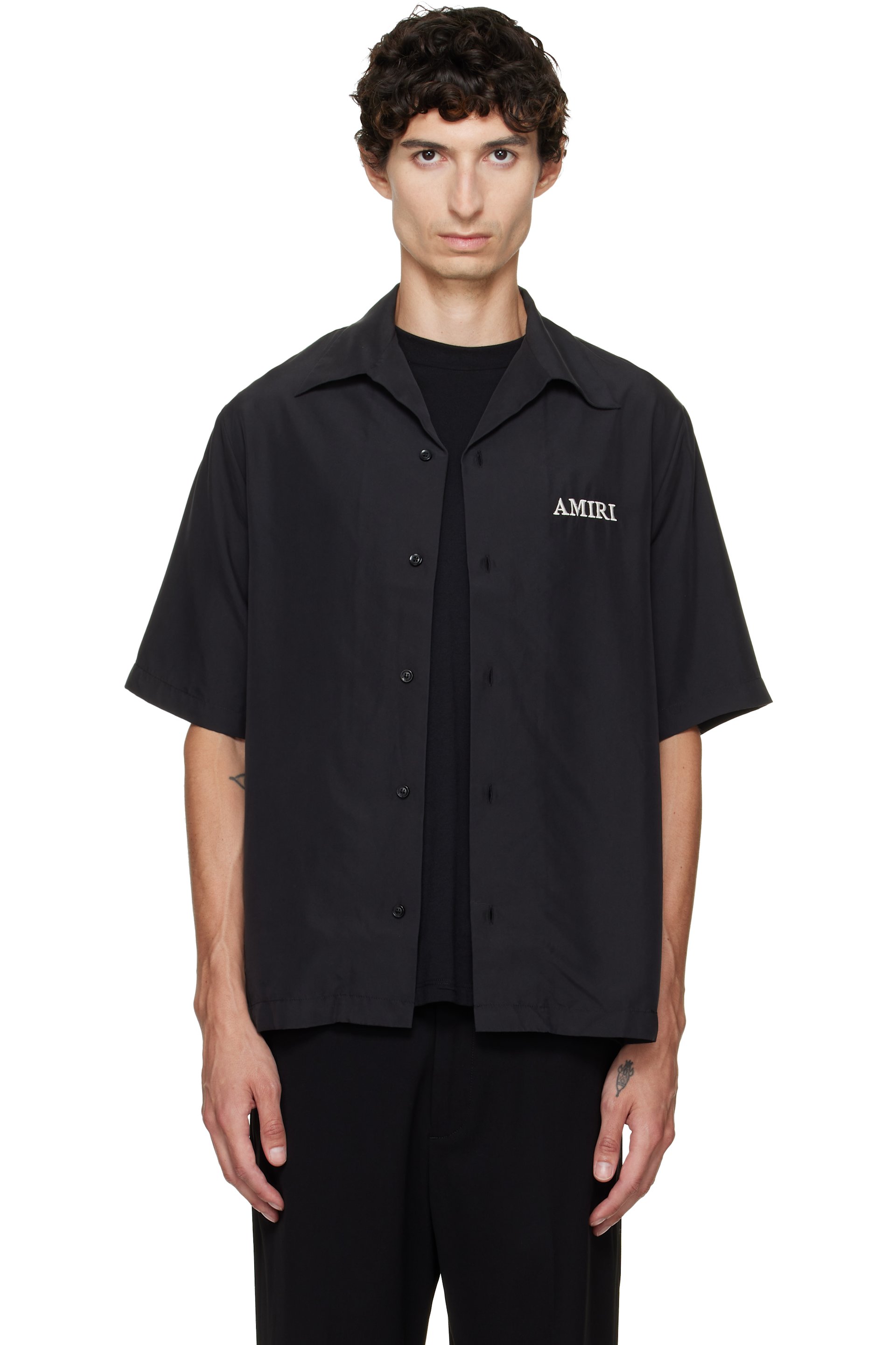 AMIRI - 黑色 Amiri CPR Camp 衬衫