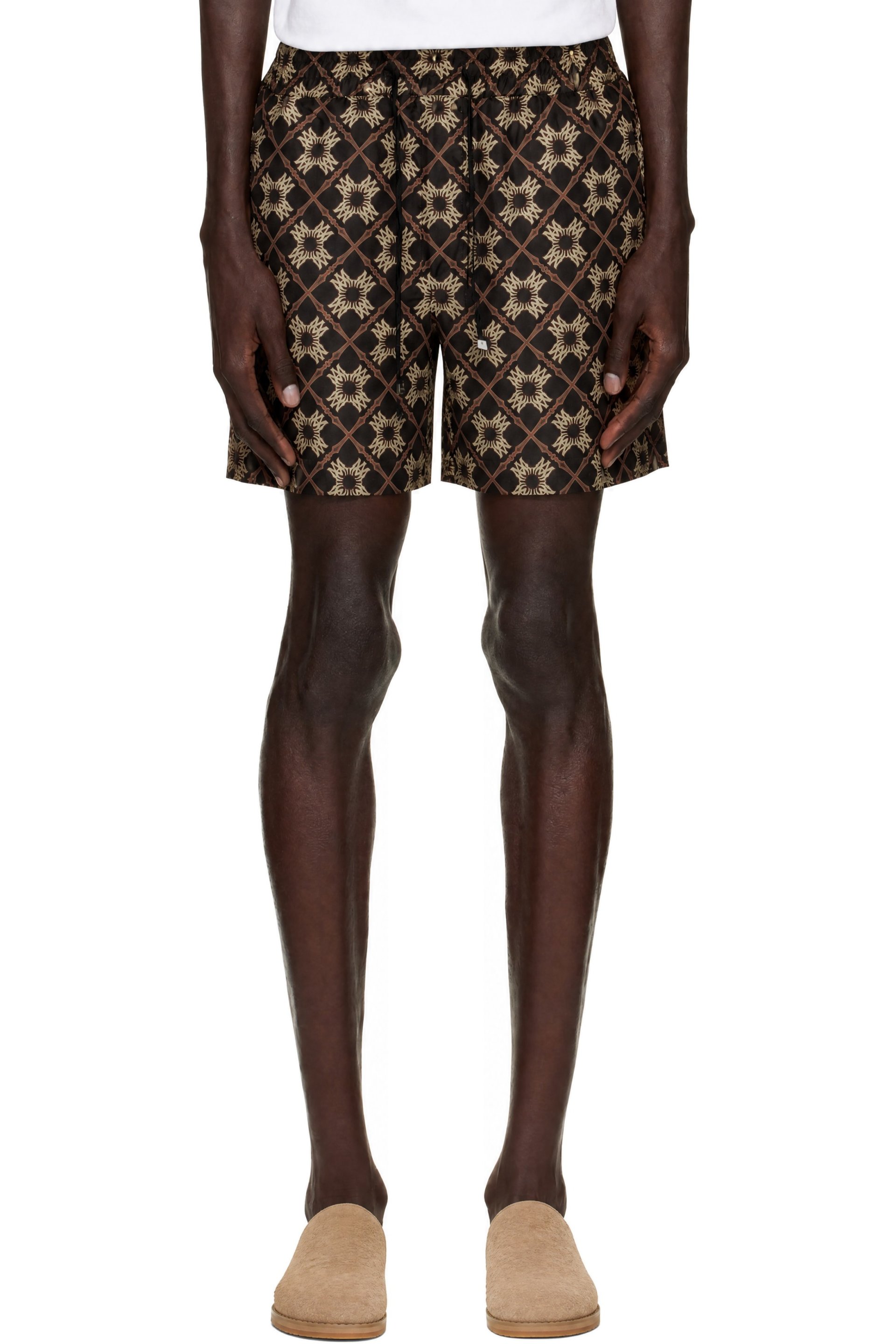AMIRI - Brown MA Quad Pull On Shorts