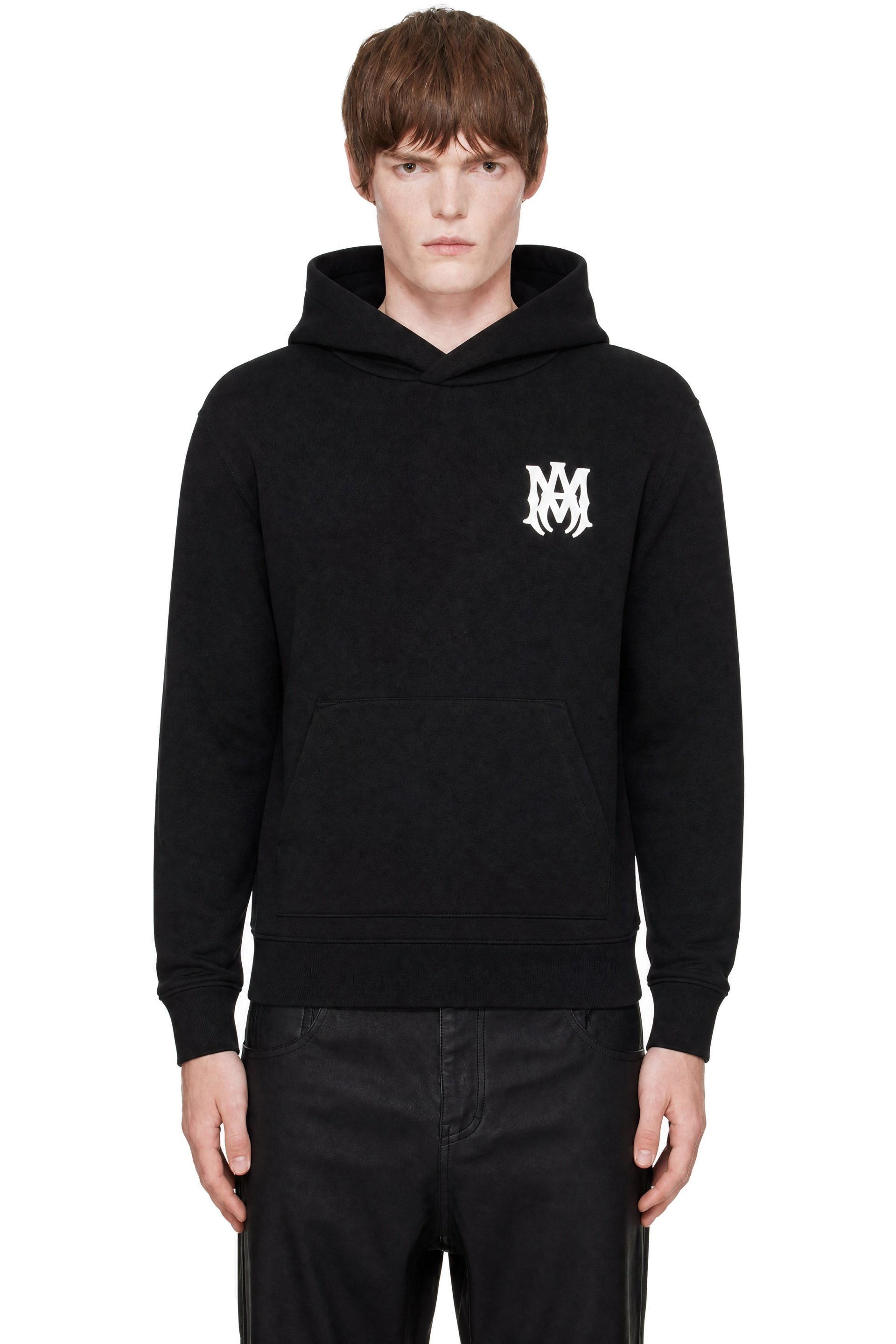 AMIRI - Black MA Core Logo Hoodie