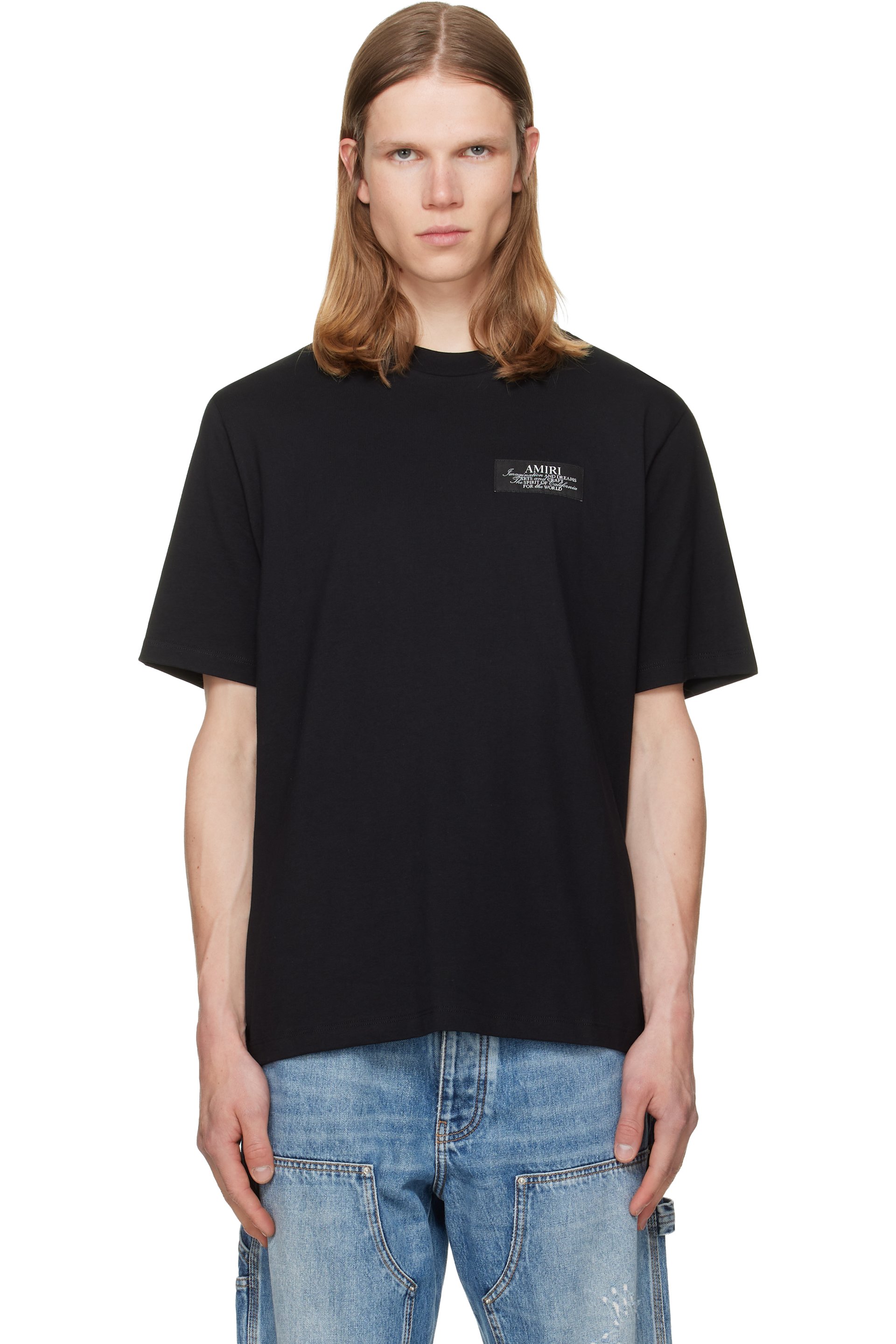 AMIRI - Black 'AMIRI Spirit' T-shirt