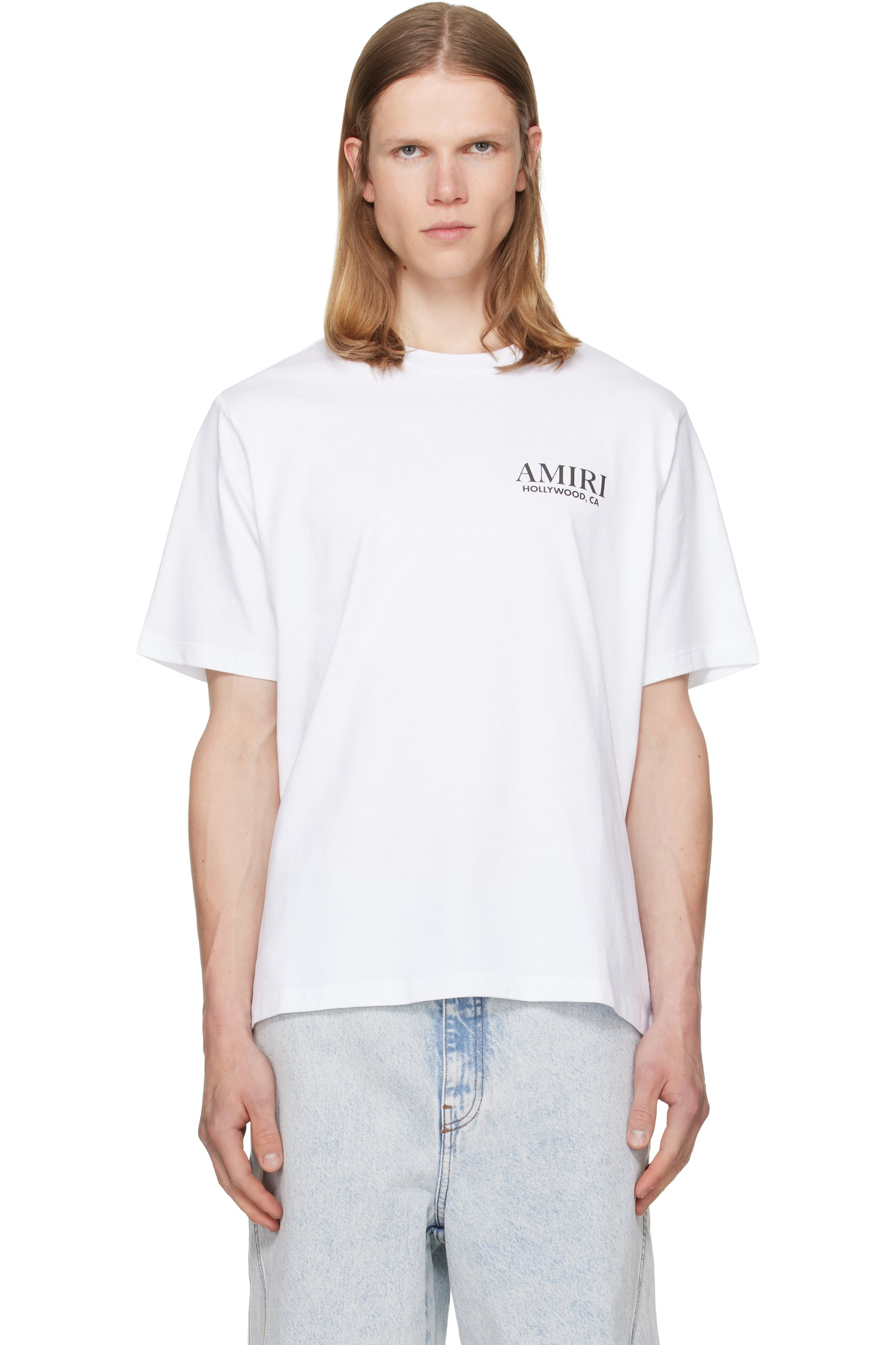 AMIRI - White Bones Stacked T-shirt