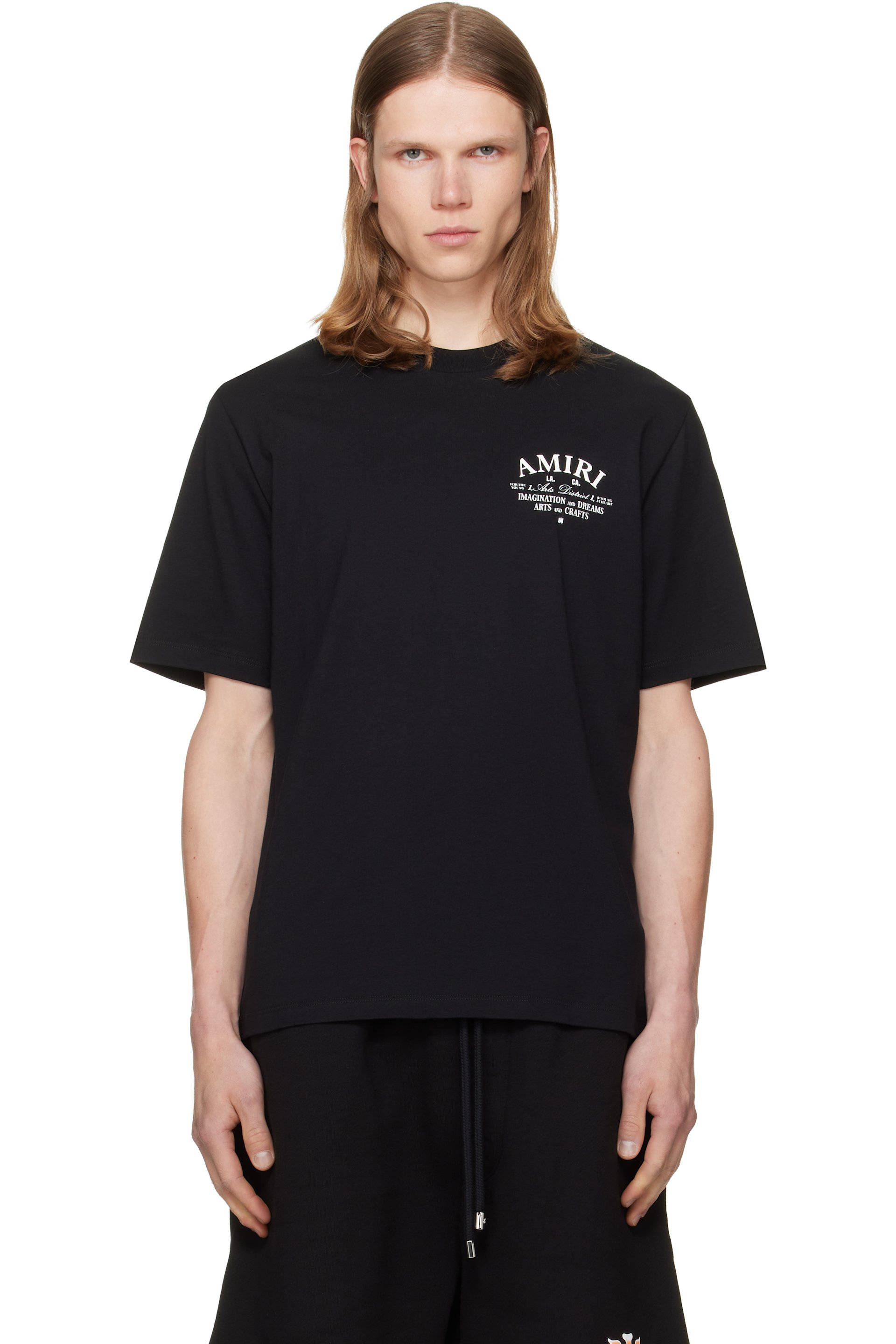 AMIRI - Black 'AMIRI Arts District' T-shirt