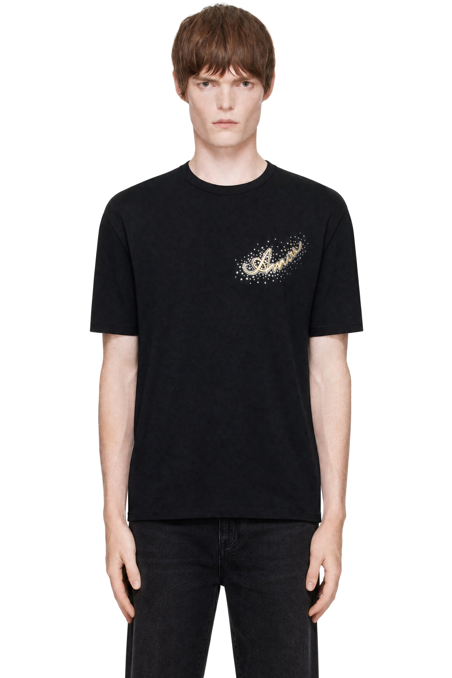 AMIRI - Black 'AMIRI Eagle' Oversized T-shirt