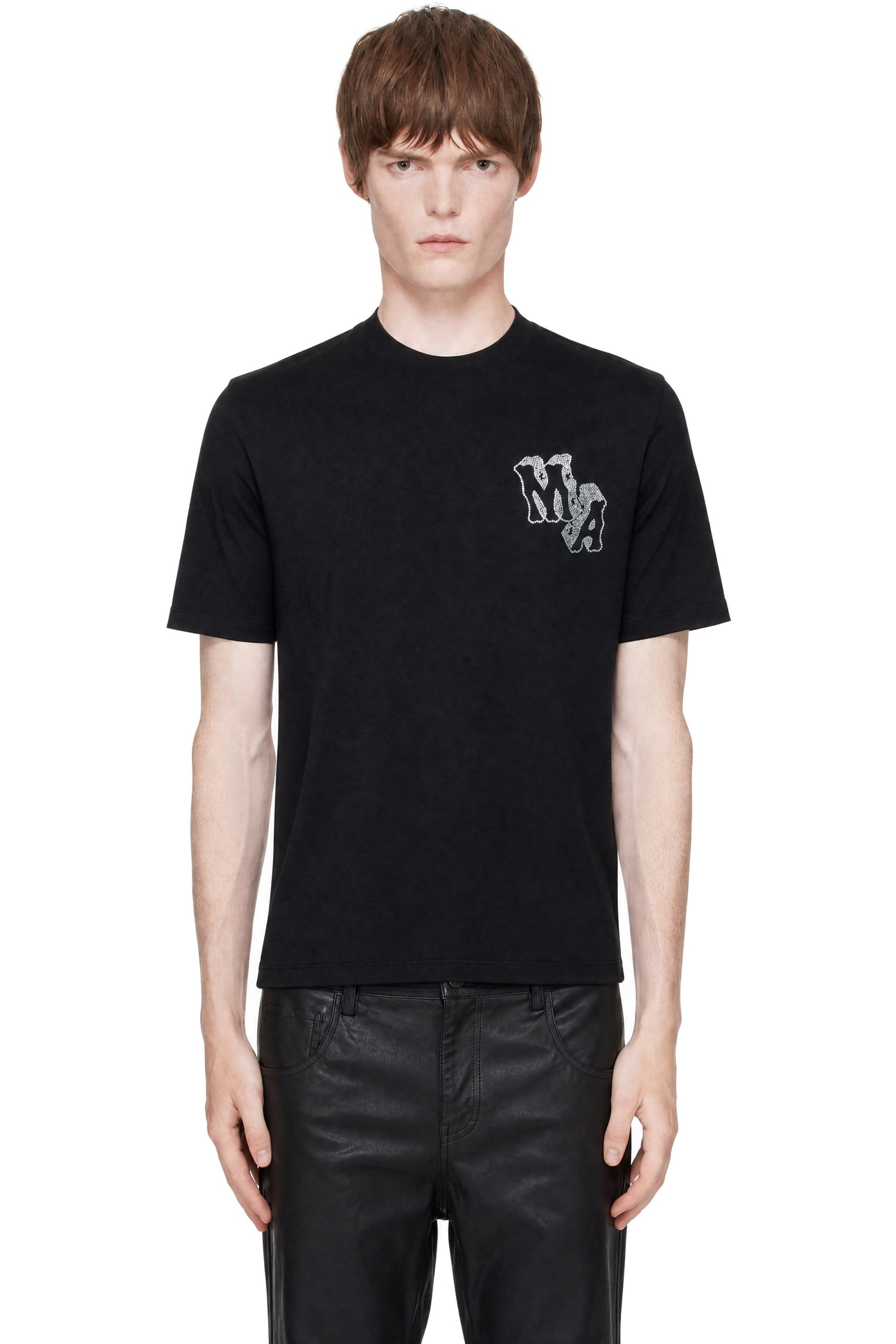 AMIRI - Black 'AMIRI' Block Letter T-shirt