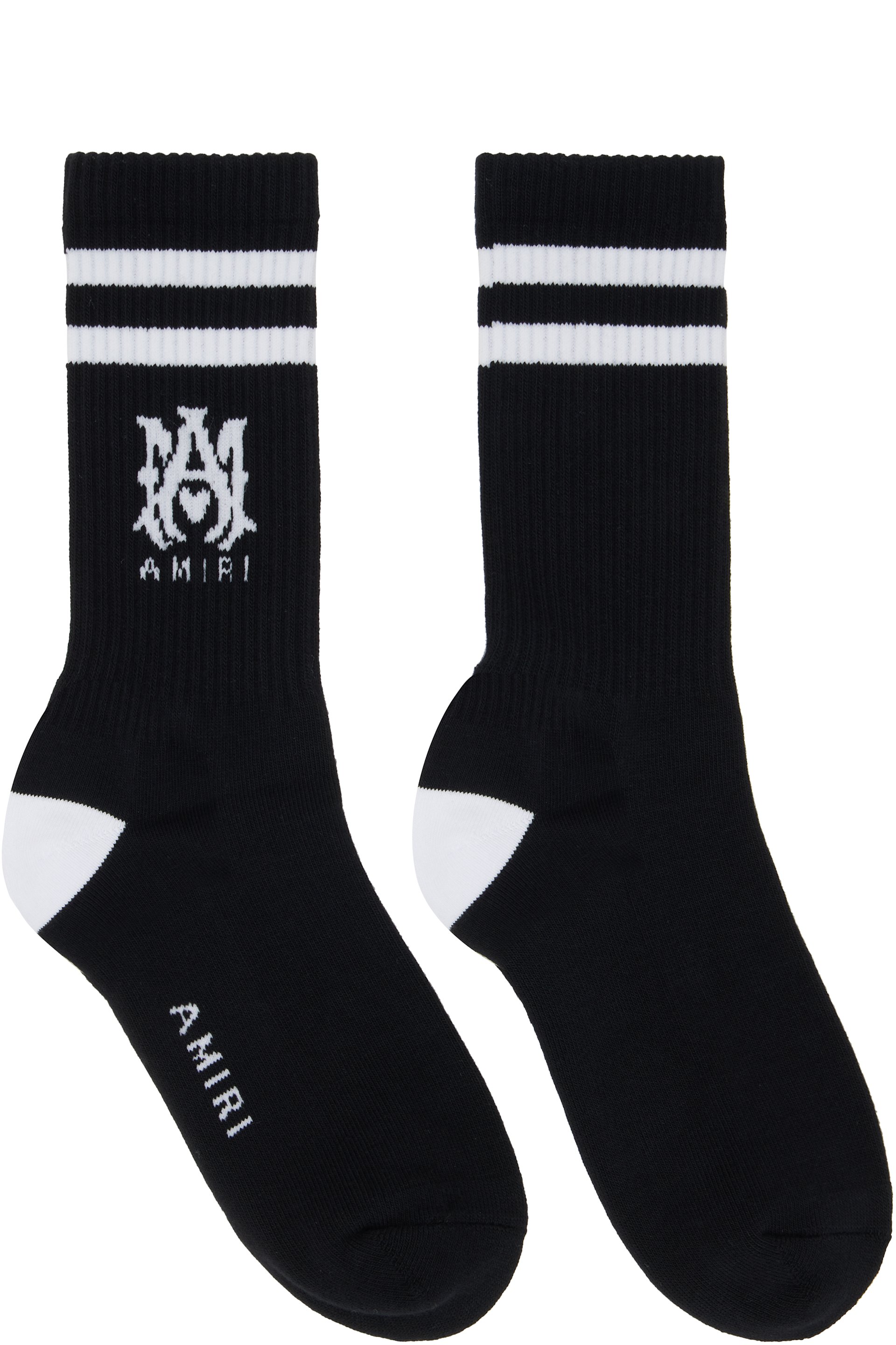 AMIRI - Black MA Core Logo Socks