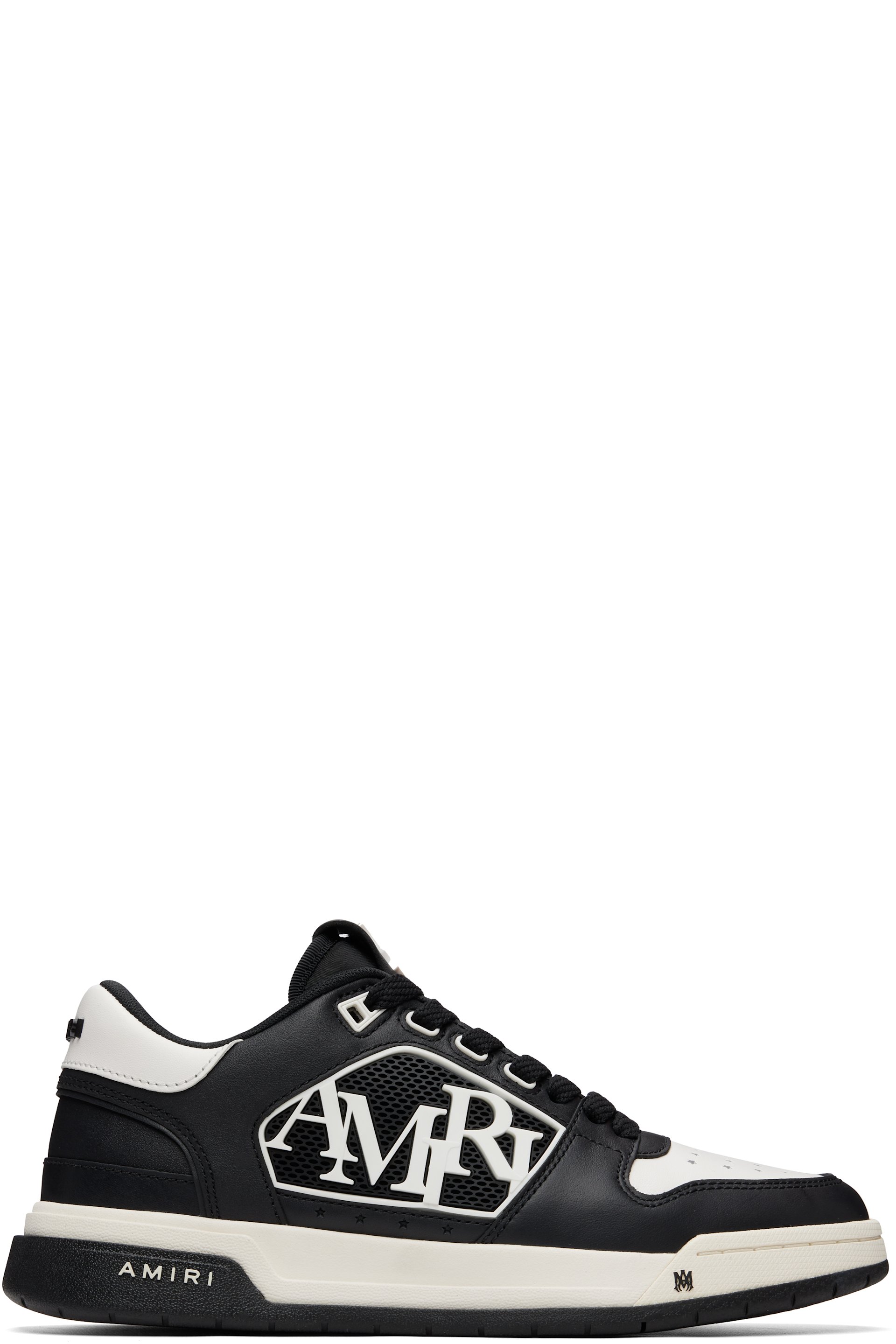 AMIRI - Black & White Classic Low Sneakers