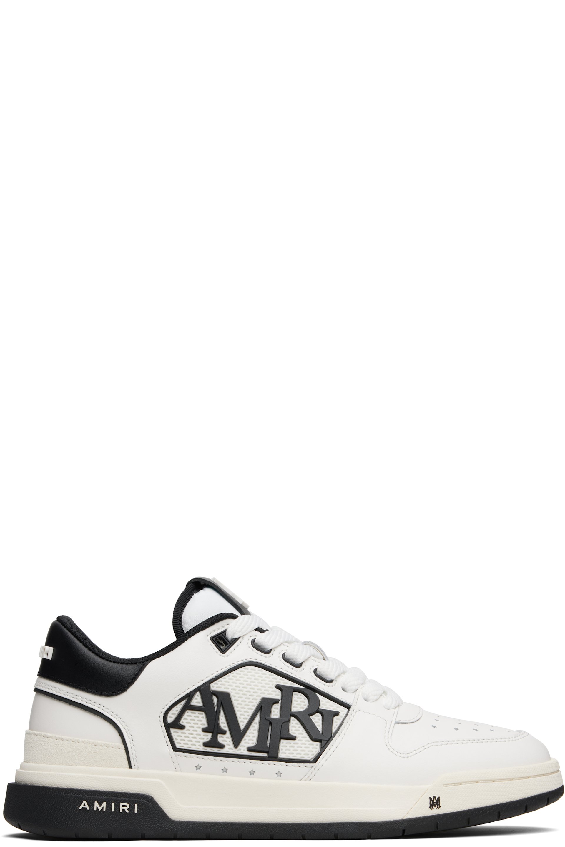 AMIRI - White & Black Classic Low Sneakers