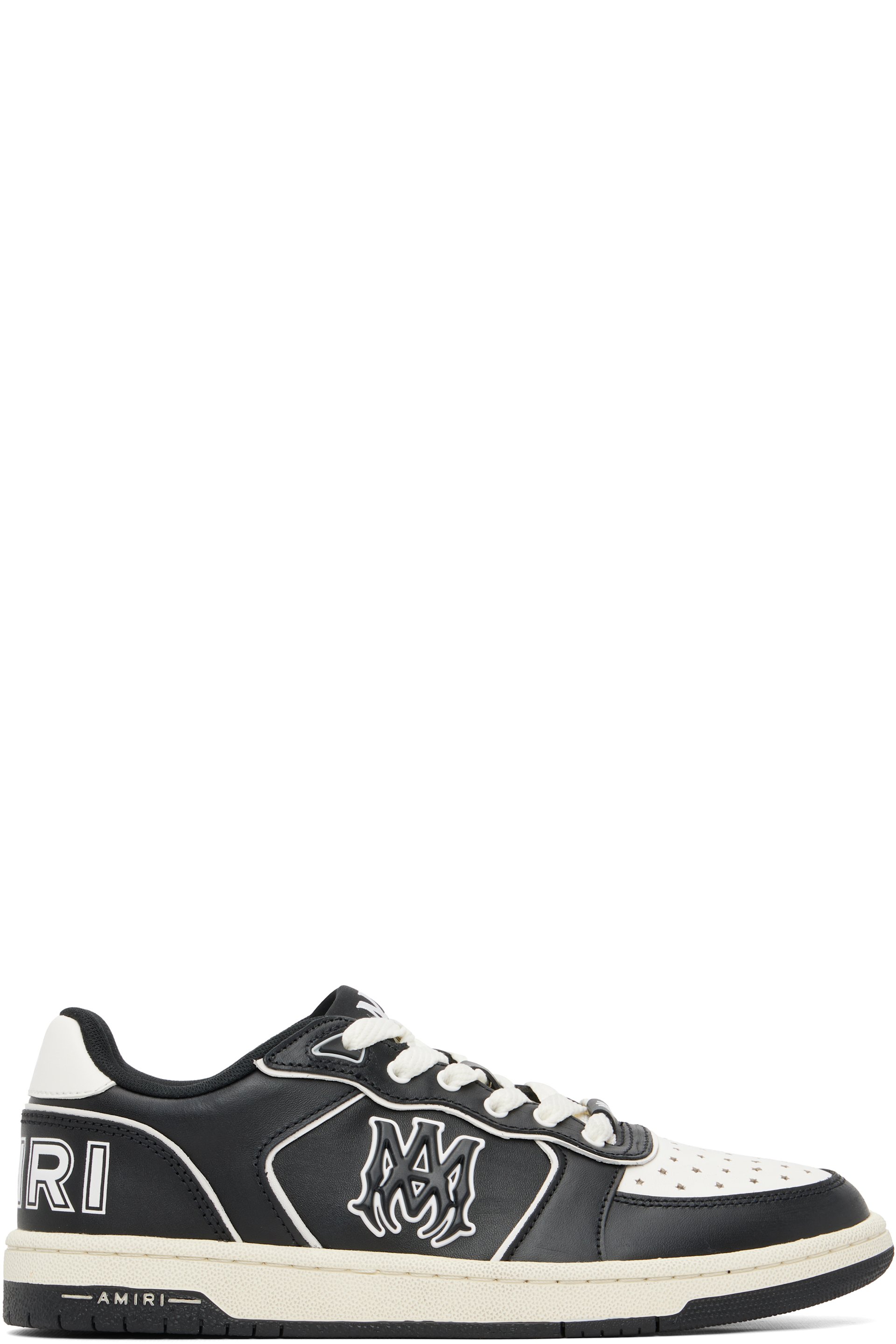 AMIRI - Black & White Newport Sneakers