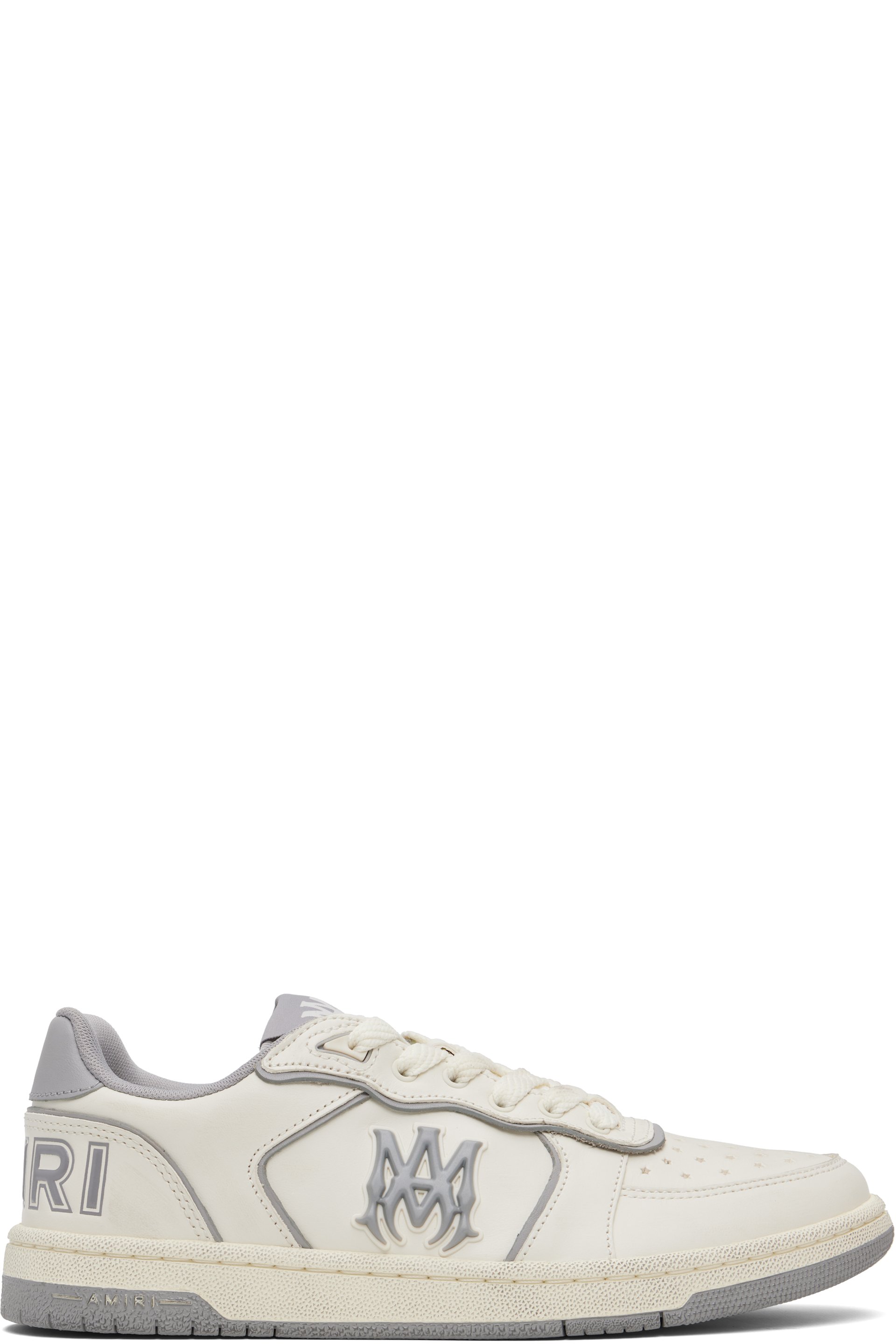 AMIRI - Off-White & Gray Newport Sneakers