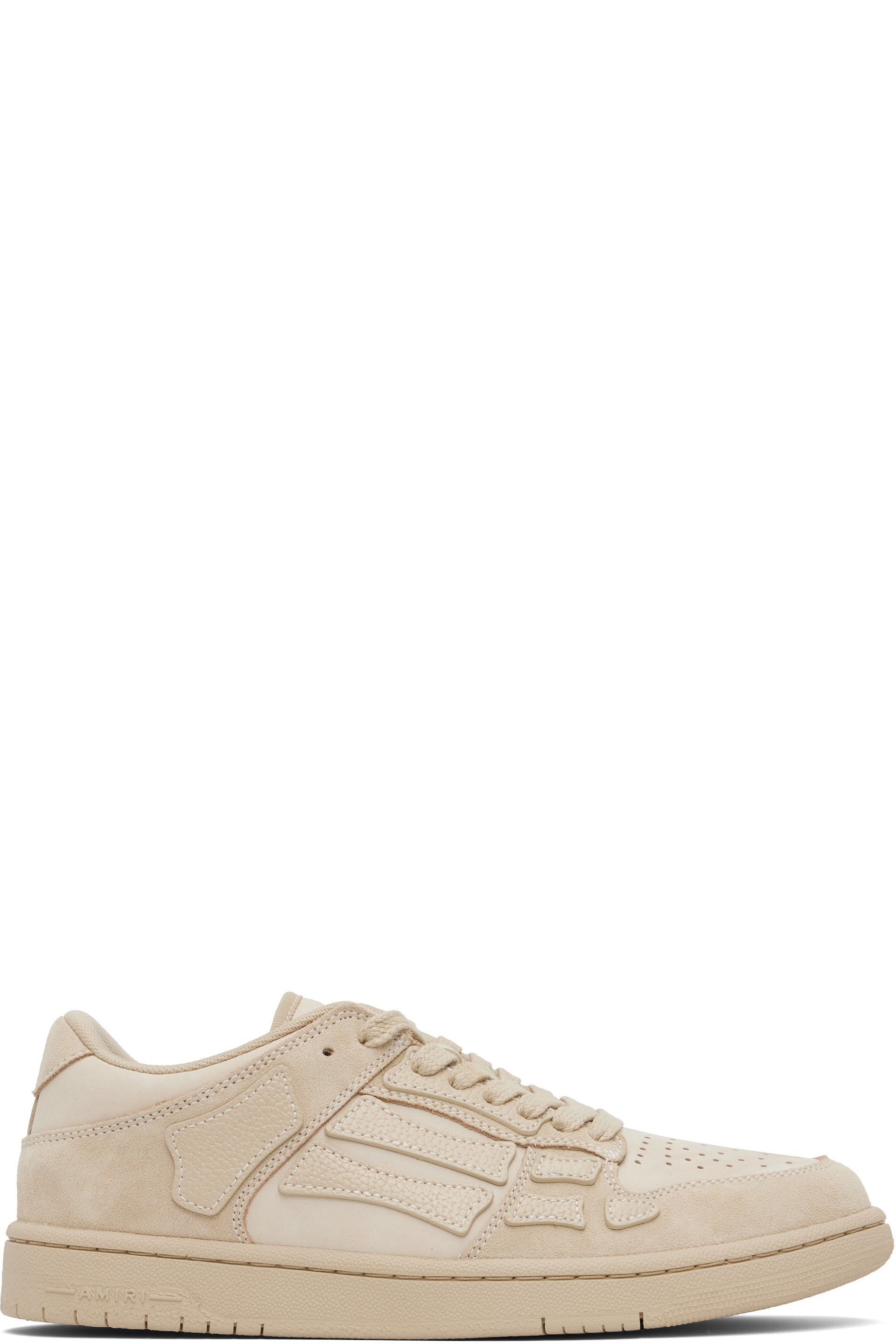 AMIRI - Beige Skel Top Low Sneakers