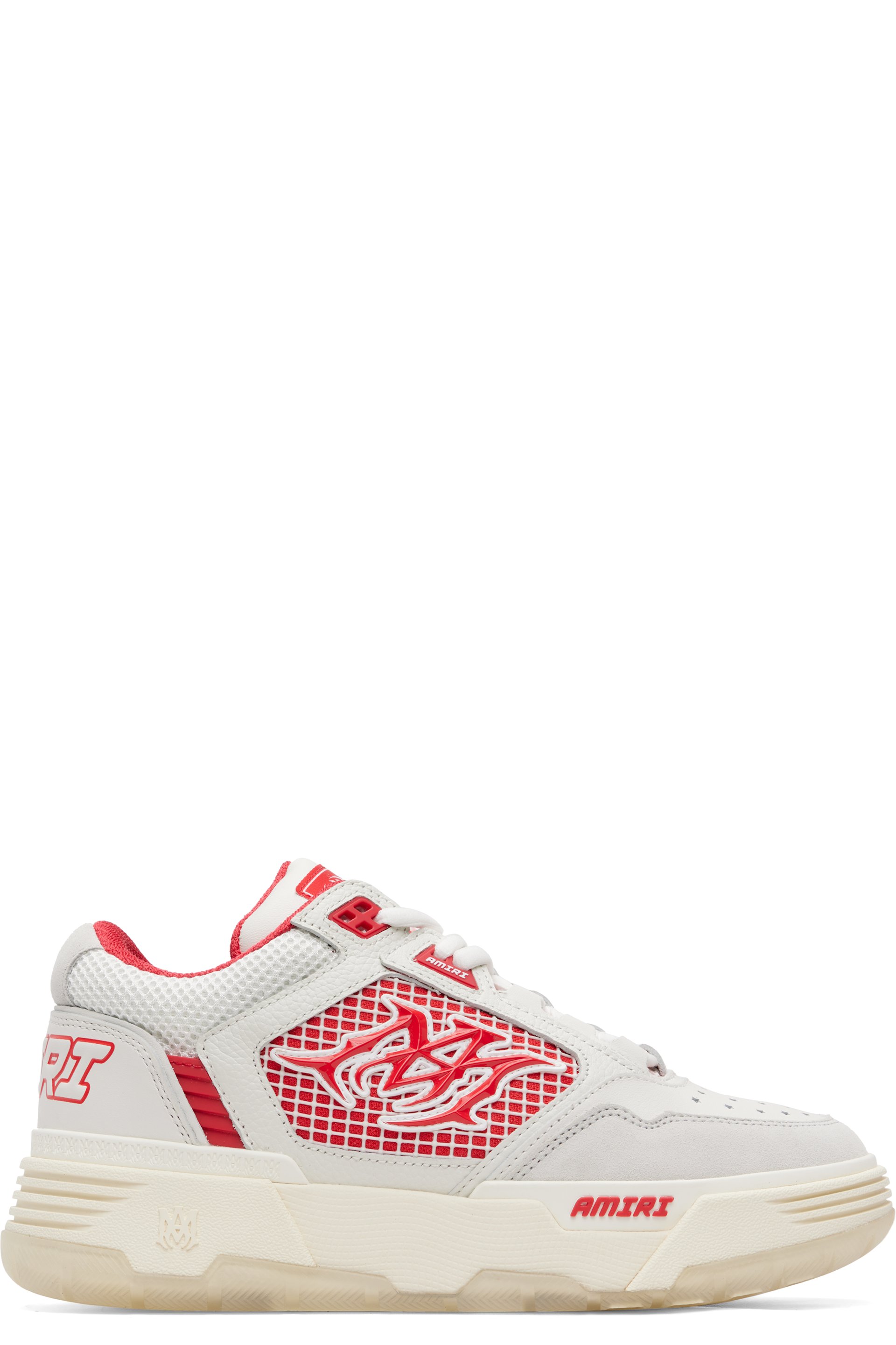 AMIRI - White & Red MA-94 Sneakers