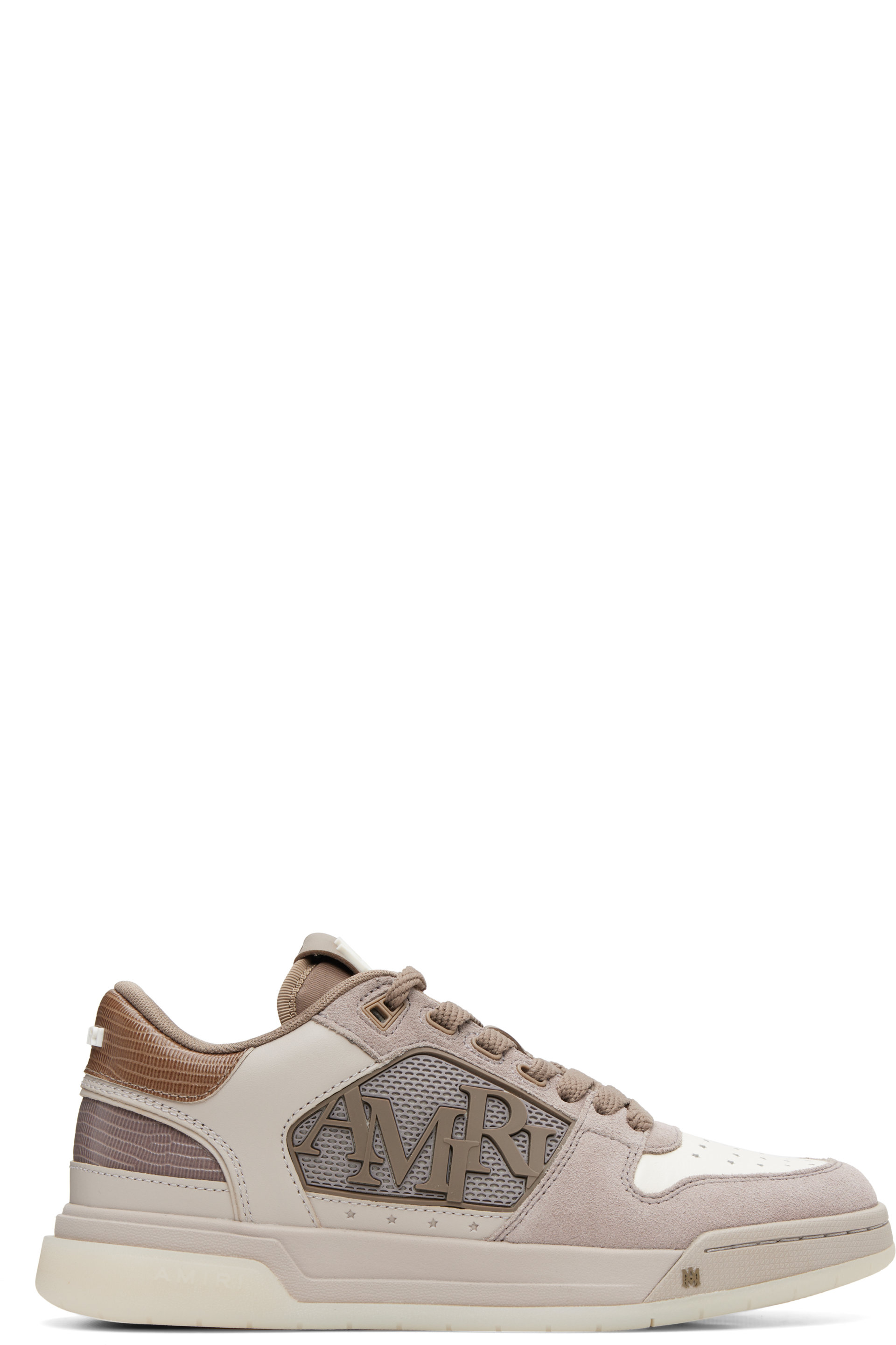 AMIRI - Taupe Classic Low Sneakers