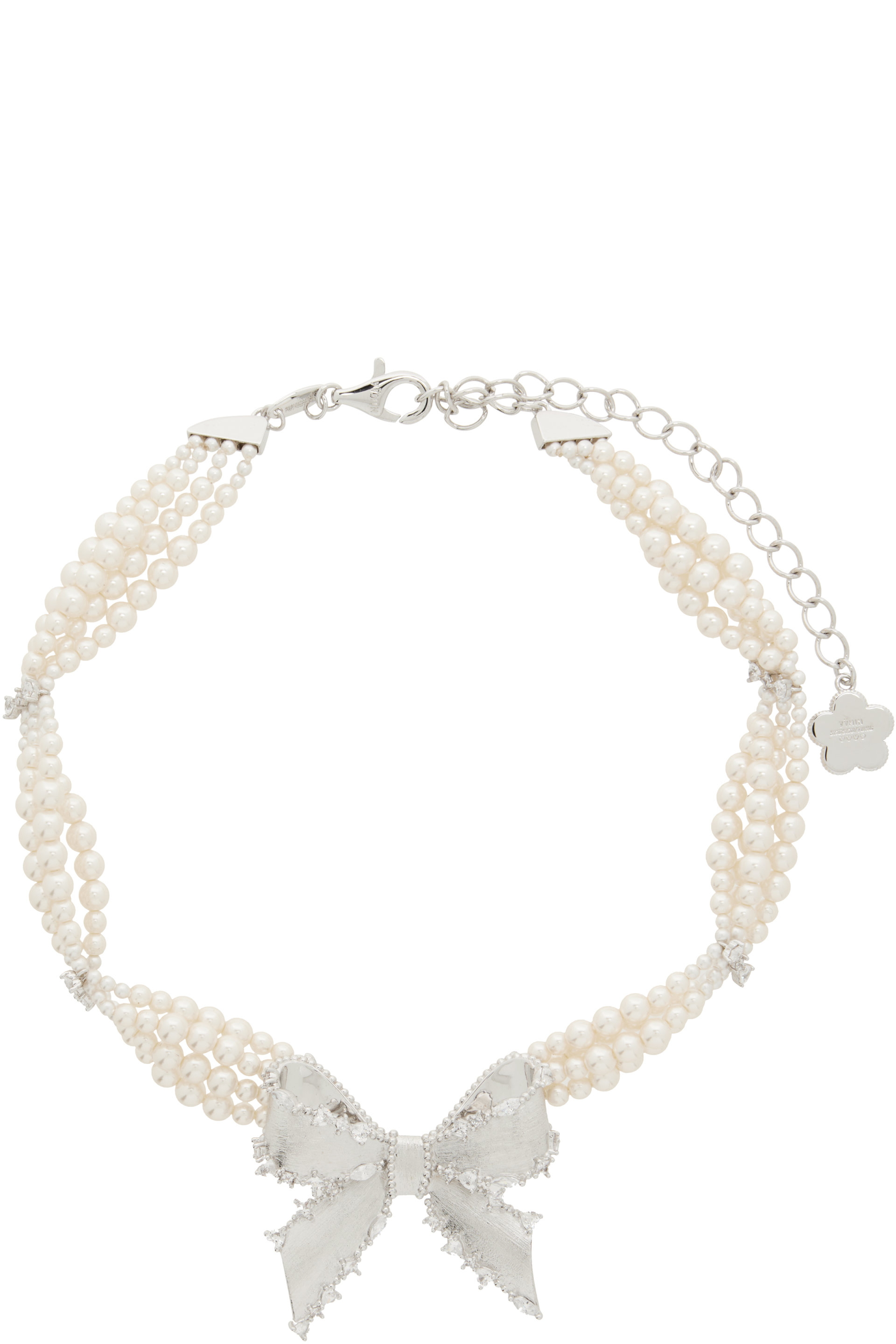 SHUSHU/TONG - YVMIN Edition Bowknot Beaded Necklace