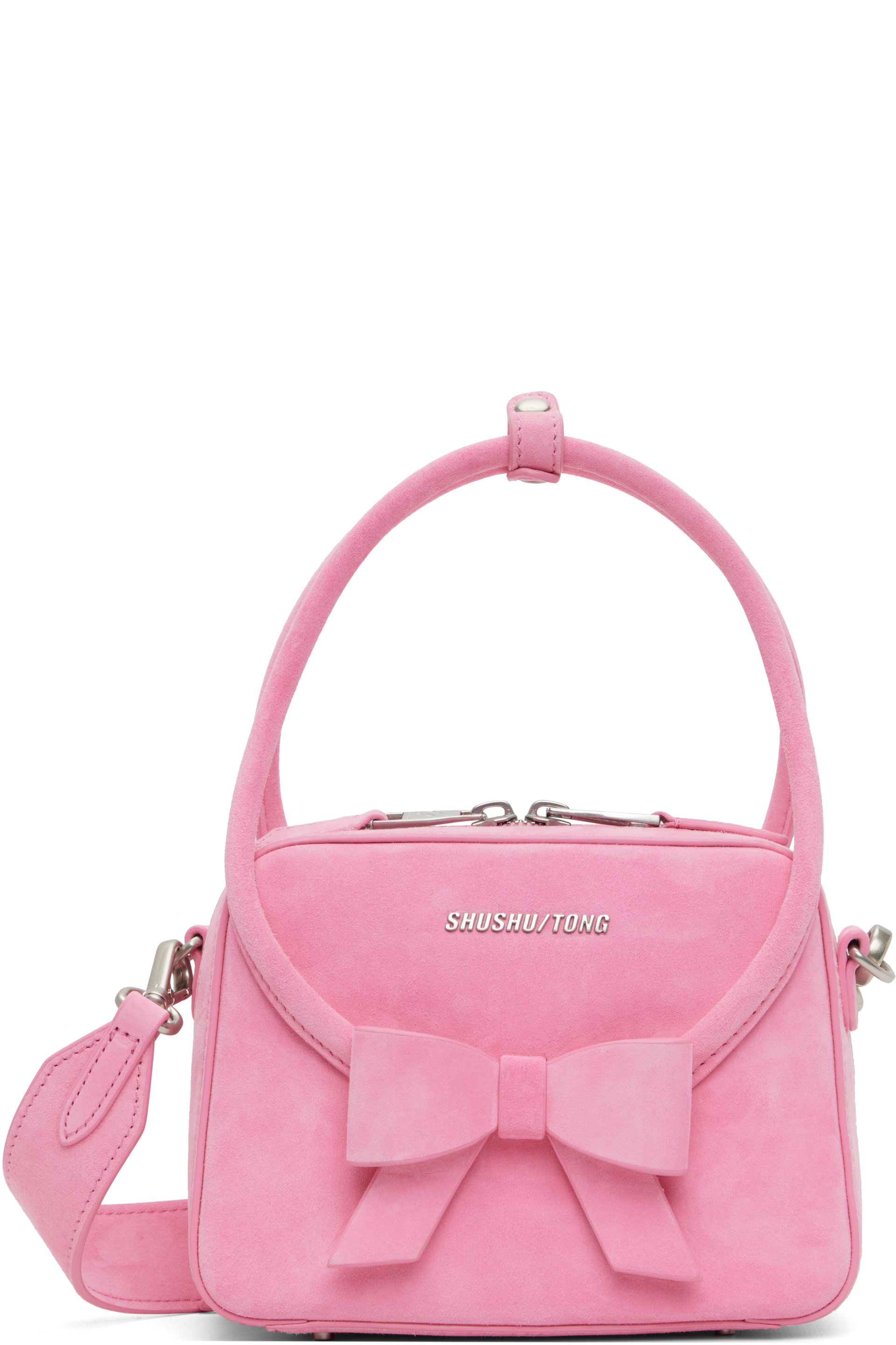 SHUSHU/TONG - Pink Bow Knot Bag
