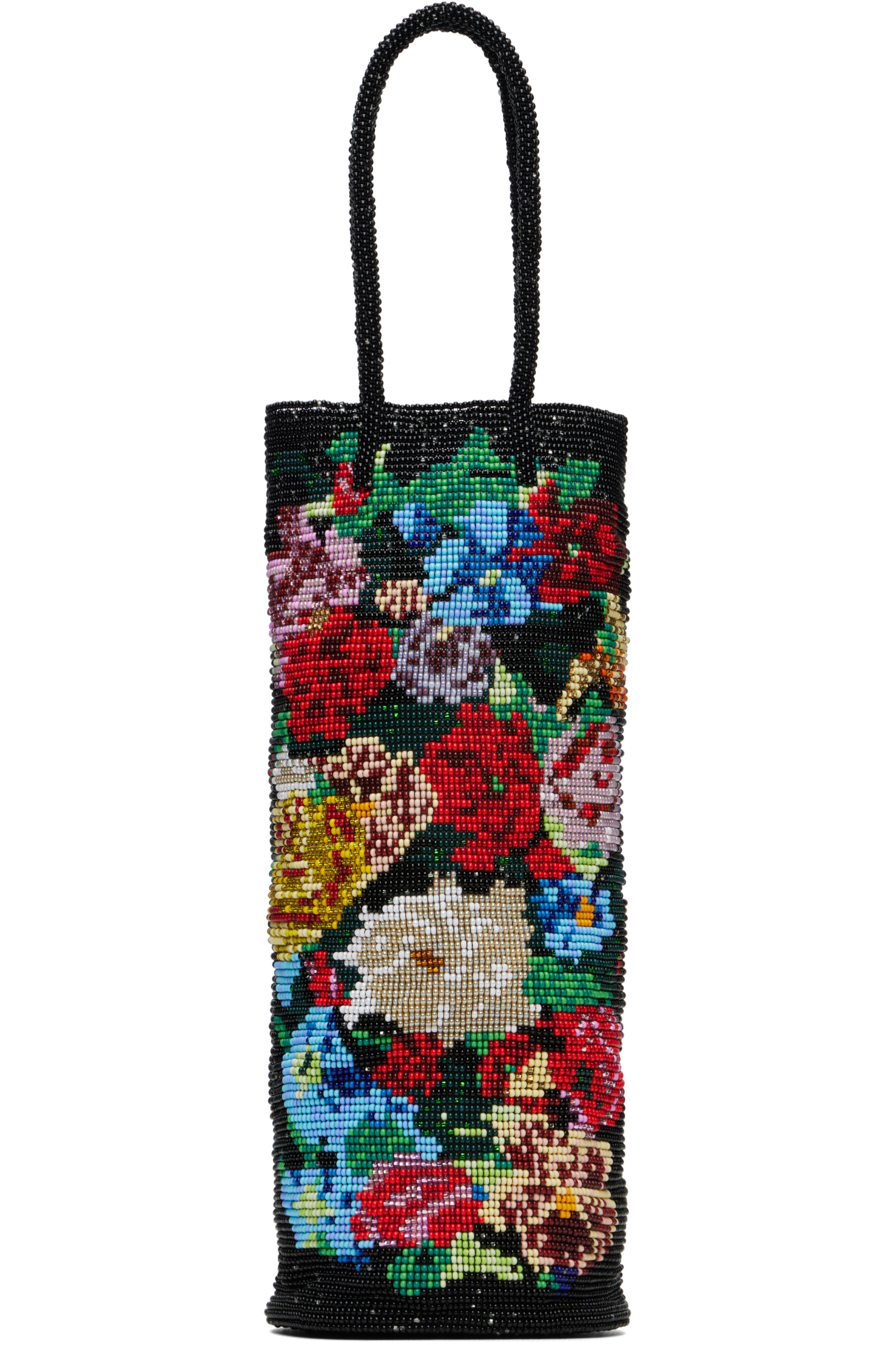 Cordera - Black Handmade Beaded Bag