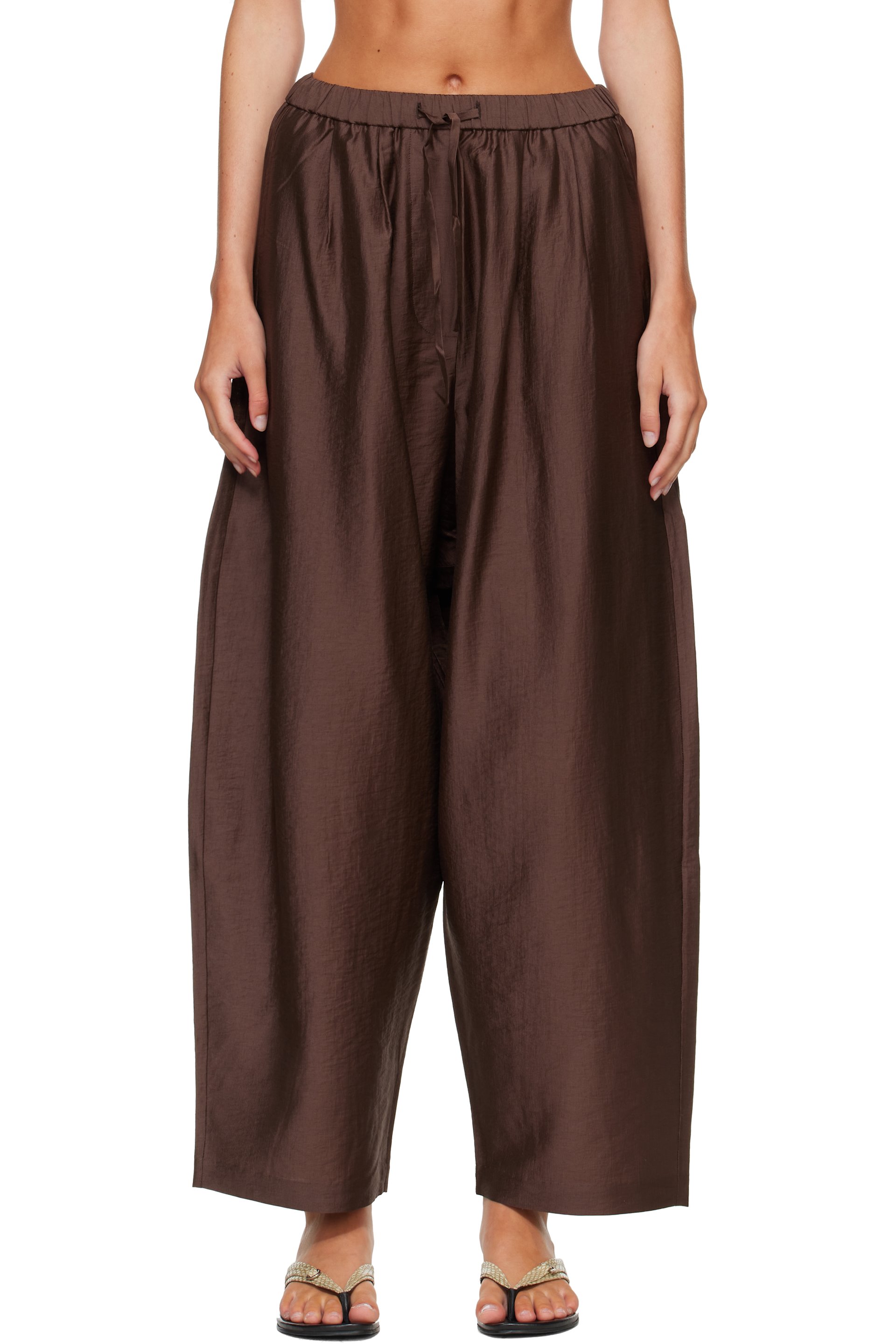 Cordera - Brown Maxi Trousers