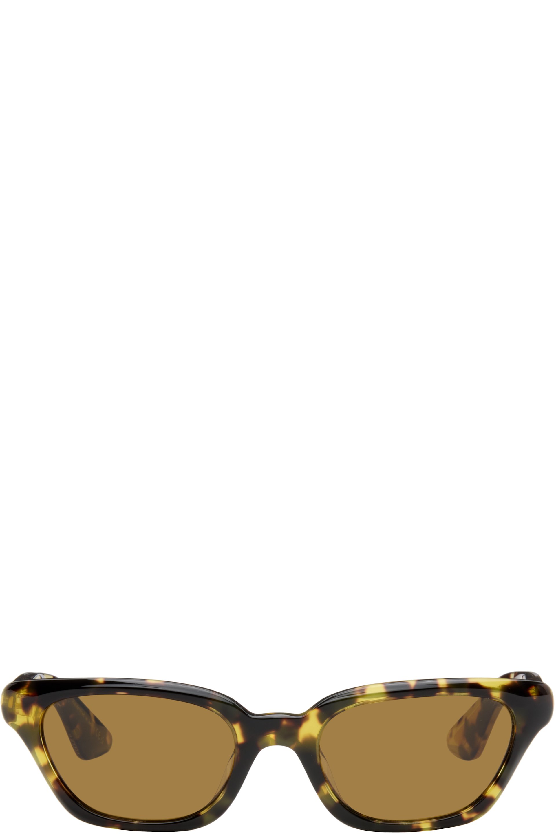 KHAITE - Lunettes de soleil 1983C brunes édition Oliver Peoples