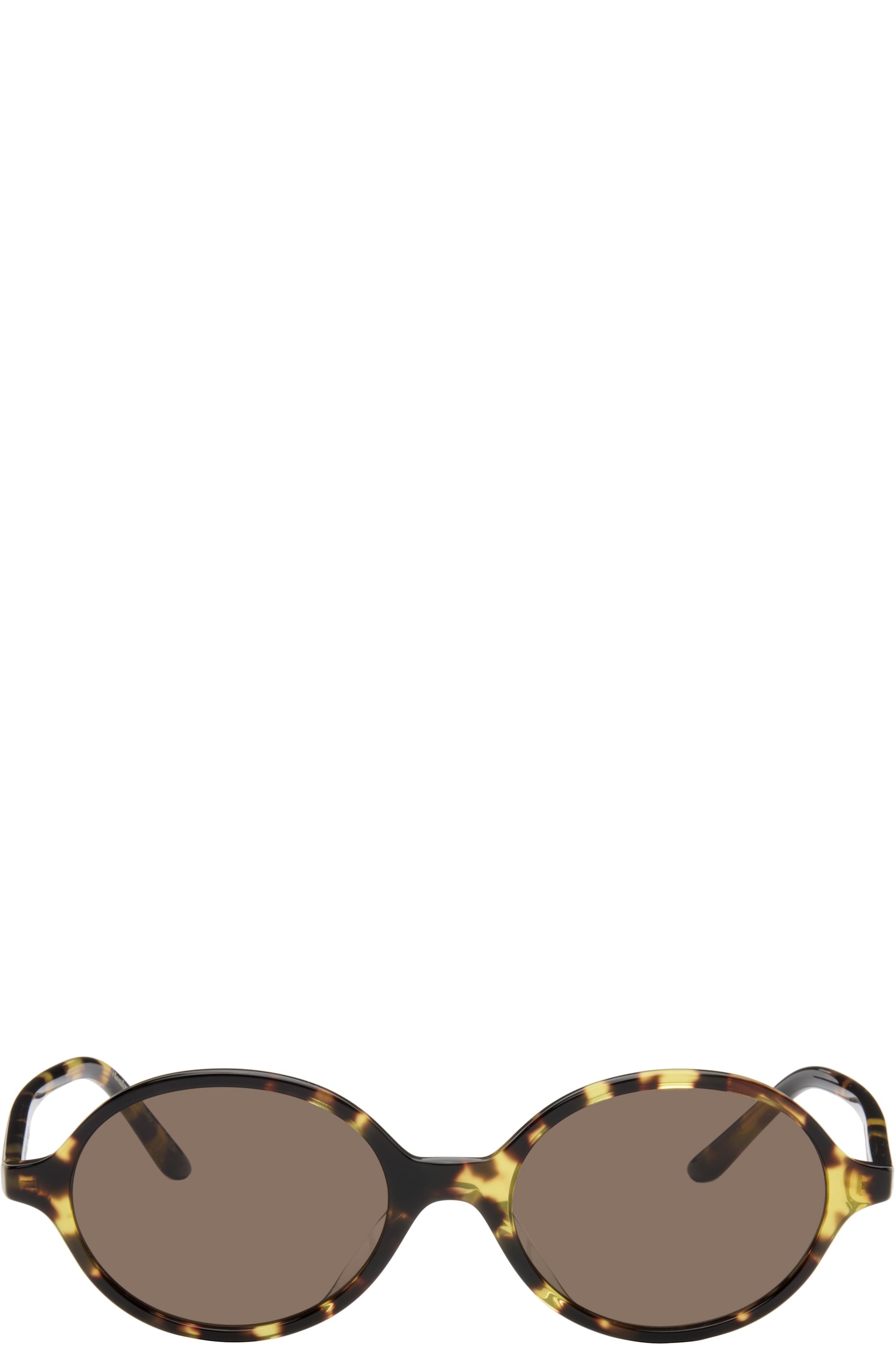 KHAITE - Lunettes de soleil 1983C brunes édition Oliver Peoples