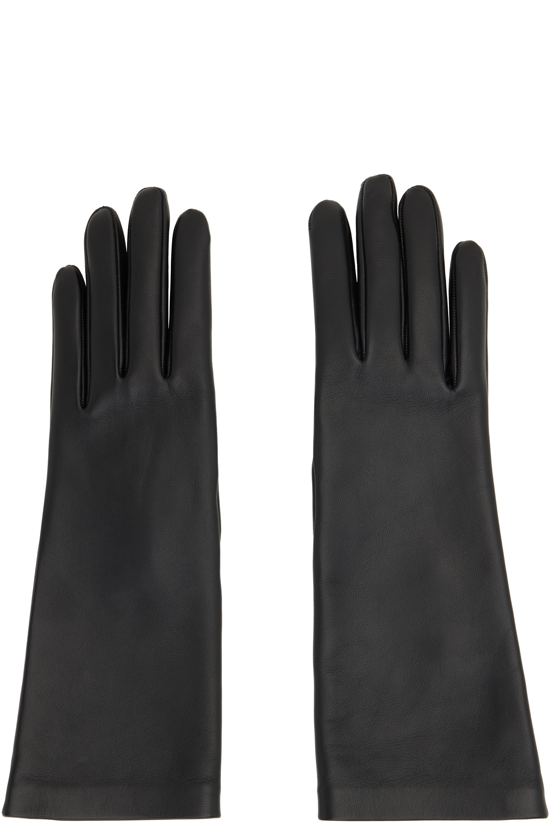KHAITE - Black Remo Mid Gloves