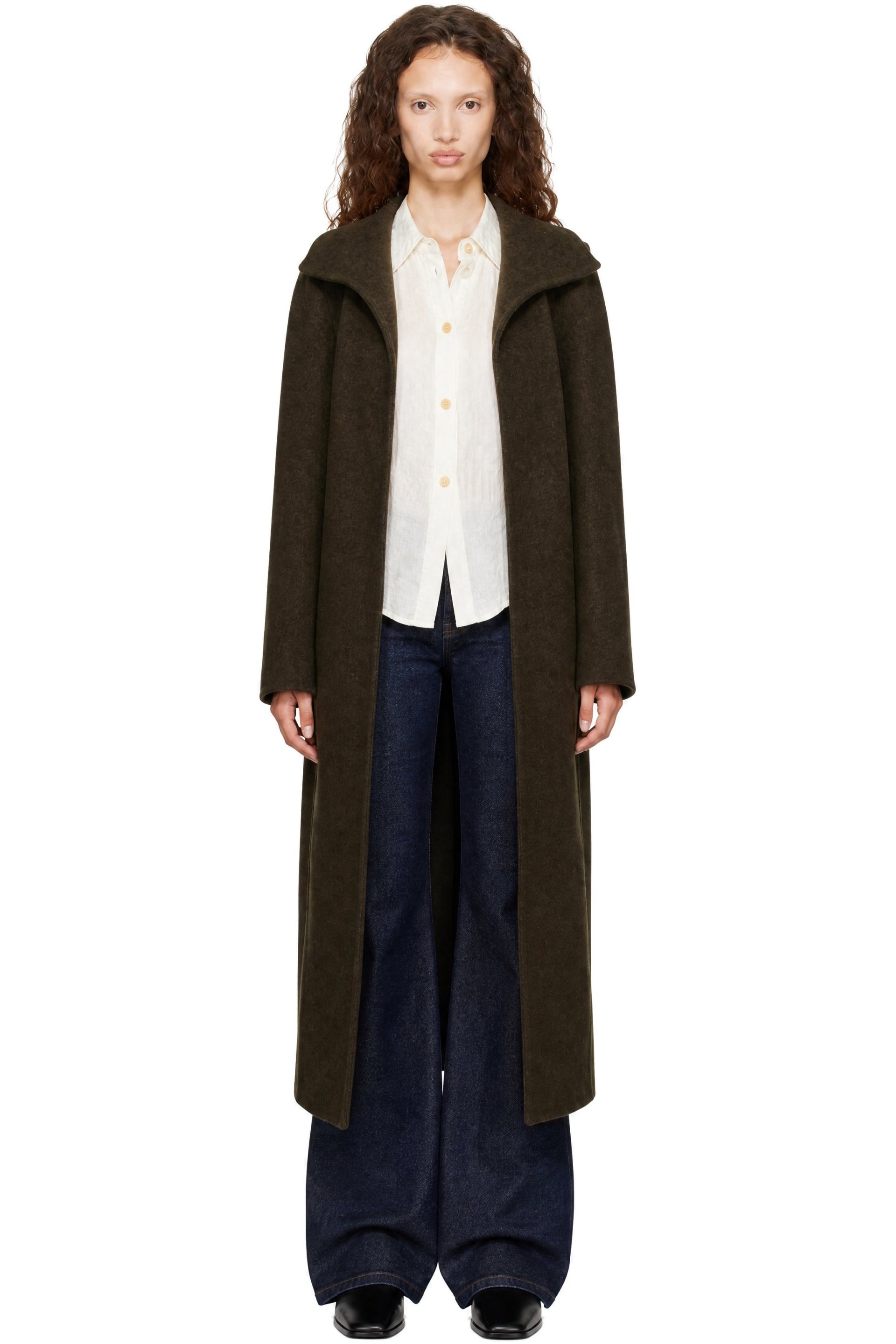 KHAITE - Khaki Romare Coat