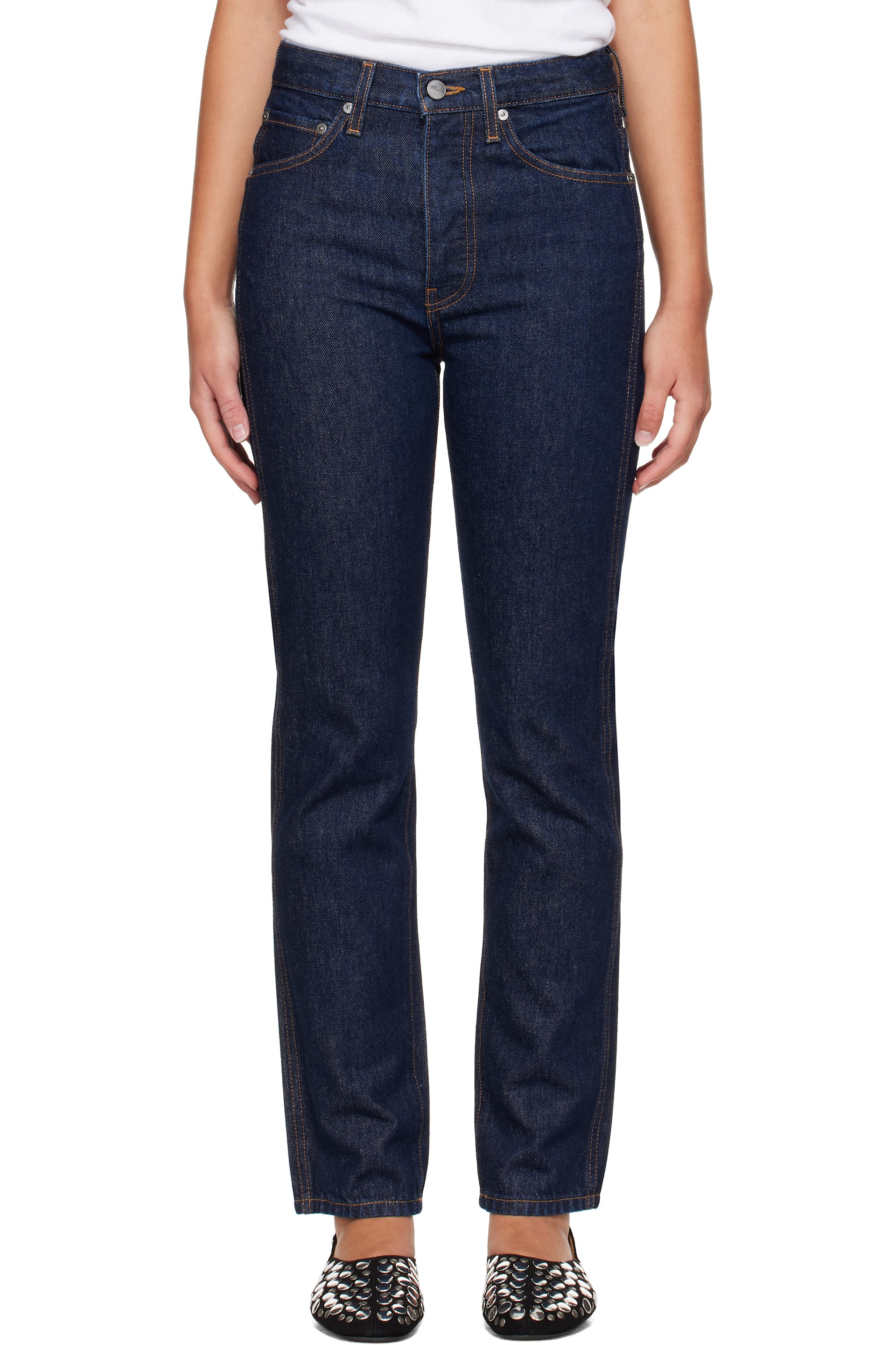 KHAITE - Indigo Finley Jeans