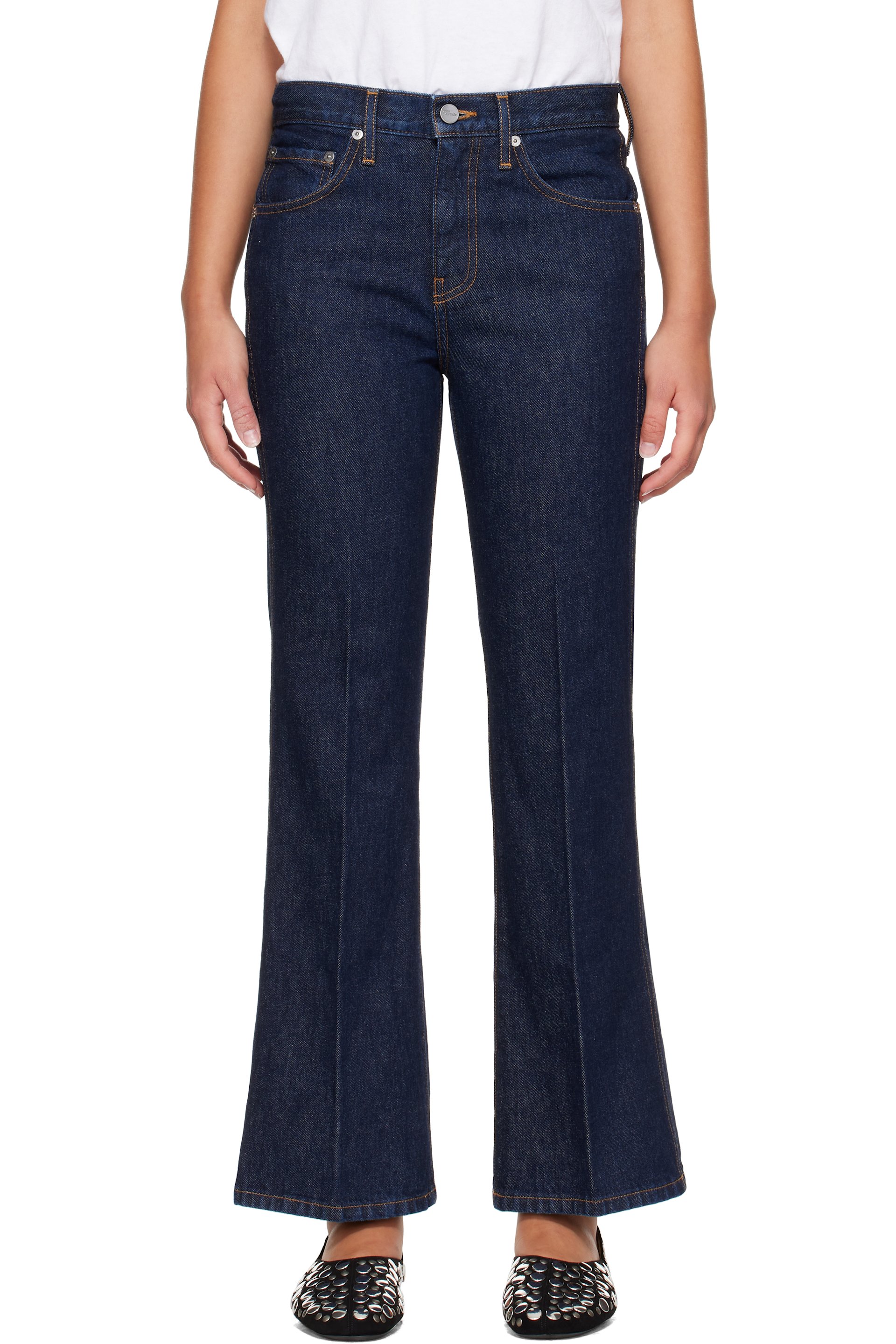 KHAITE - Indigo Clara Jeans