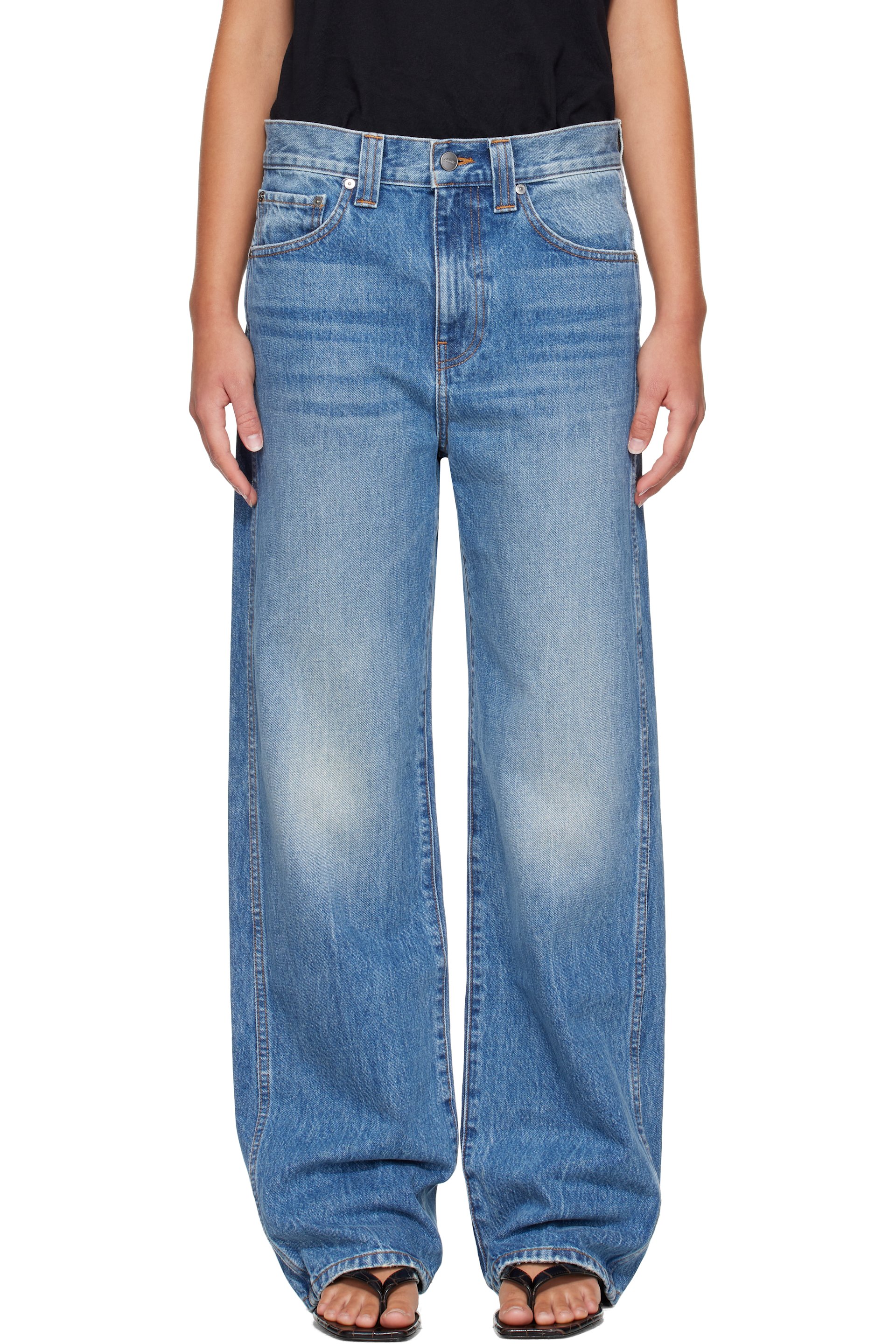 KHAITE - Blue Bonnie Jeans