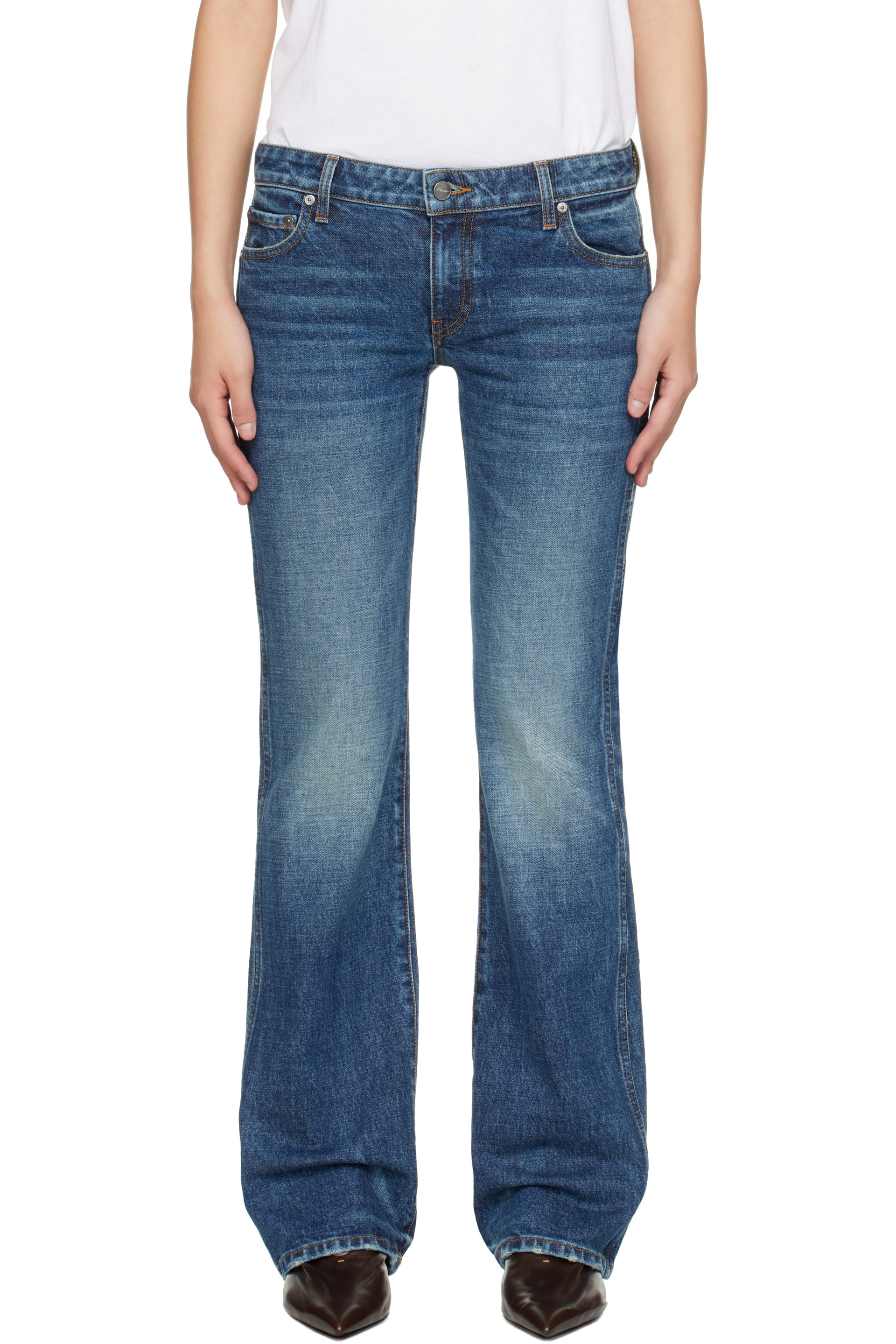 KHAITE - Blue Conforti Jeans