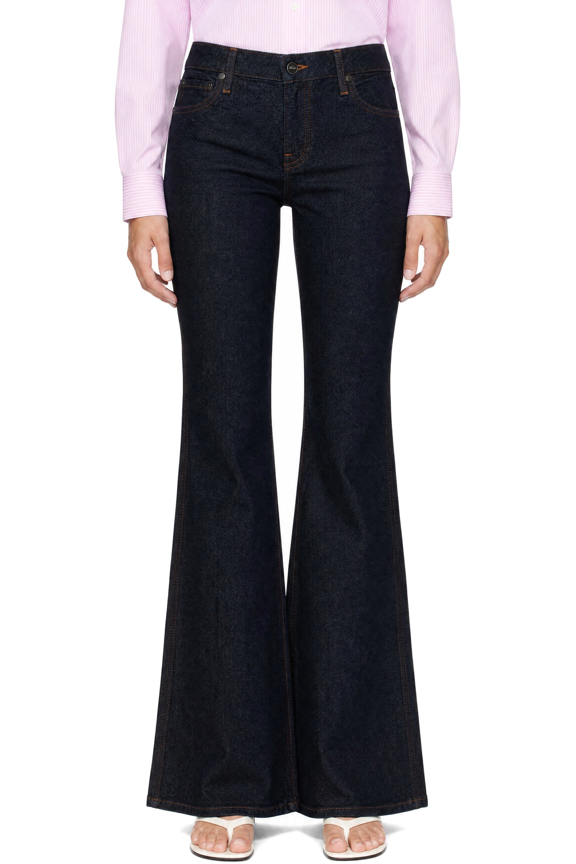 KHAITE - Navy Conforti Jeans