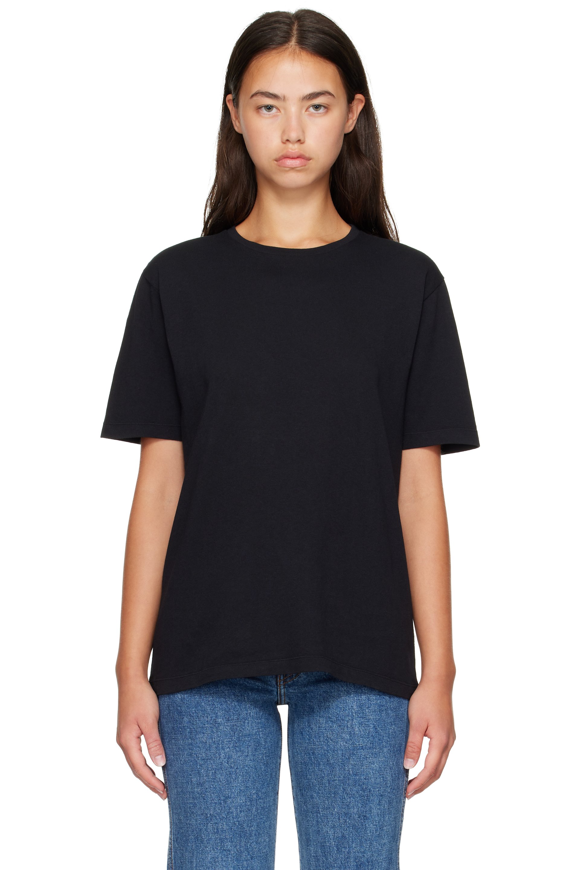 KHAITE - Black Mae T-shirt