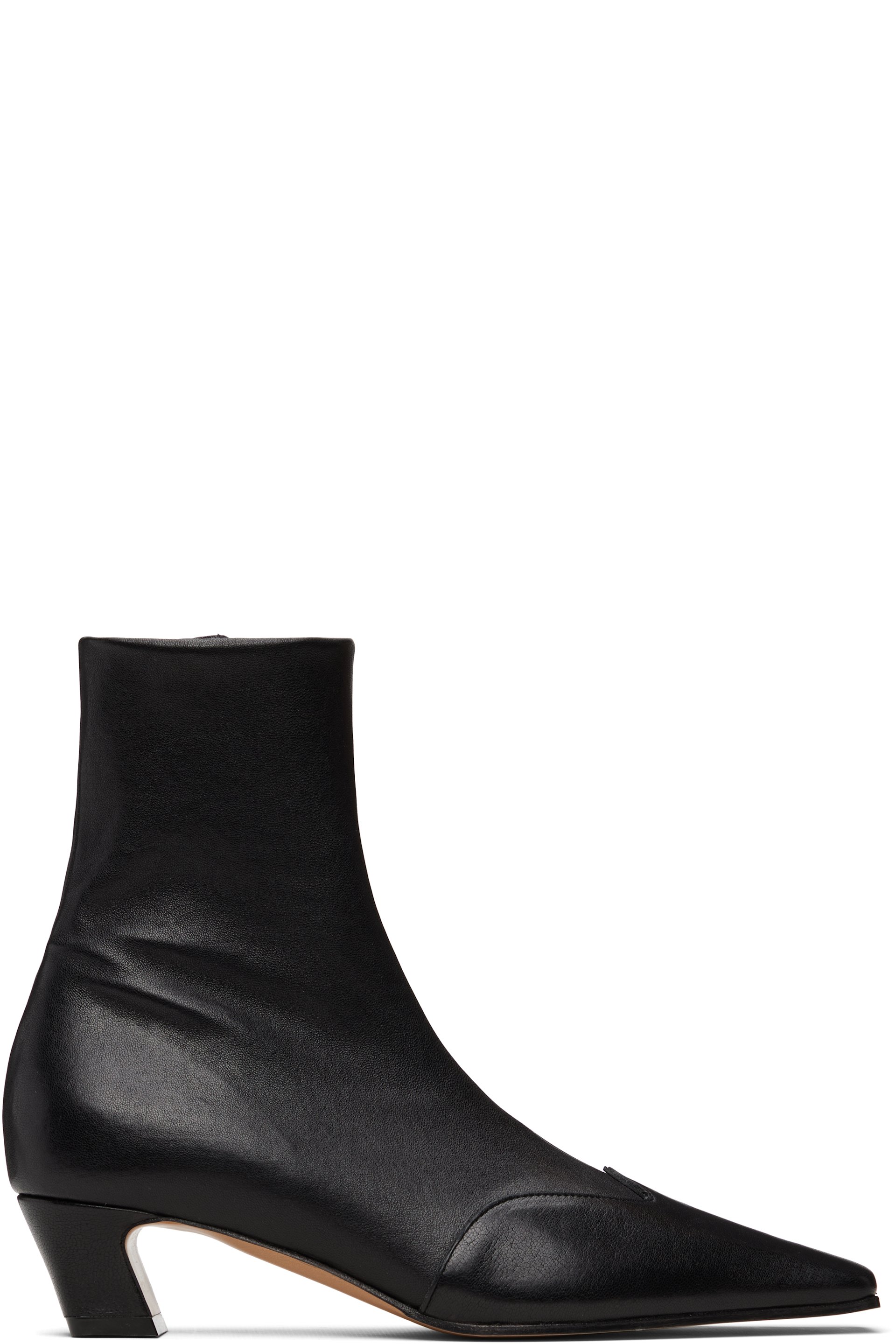 KHAITE - Black Nevada Stretch Low Boots